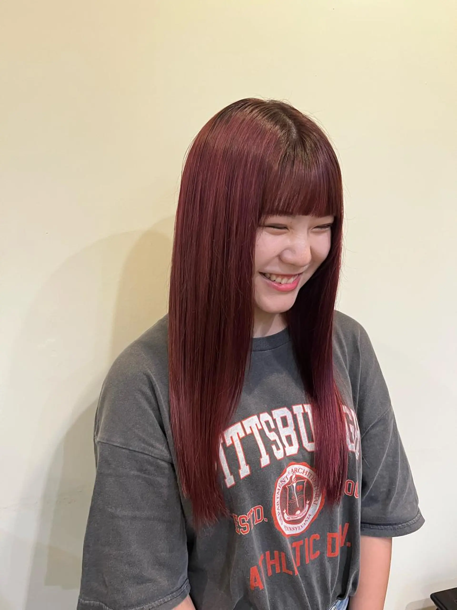 ロング acroあべの店所属・🧸顔周りカット /透明感🎀のヘアスタイル