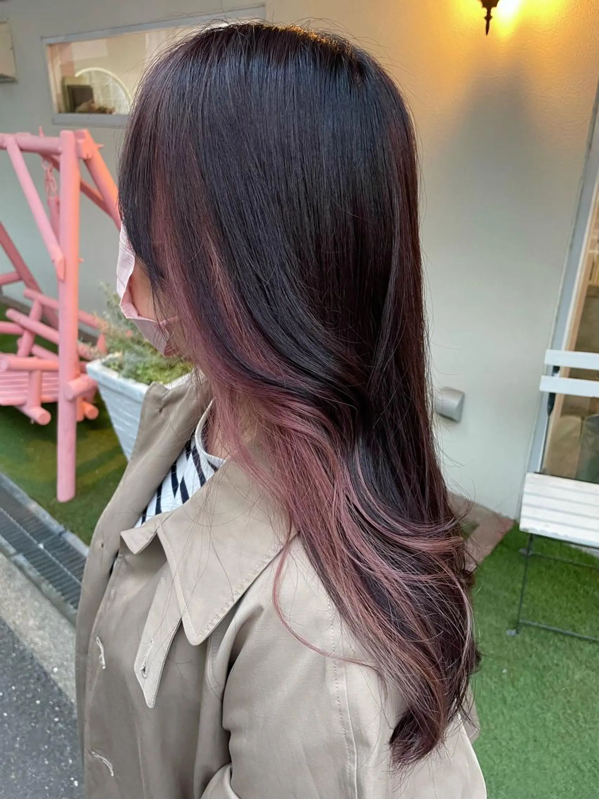 ロング カラー newi梅田🫧韓国 ヘア🫧sakiのヘアスタイル