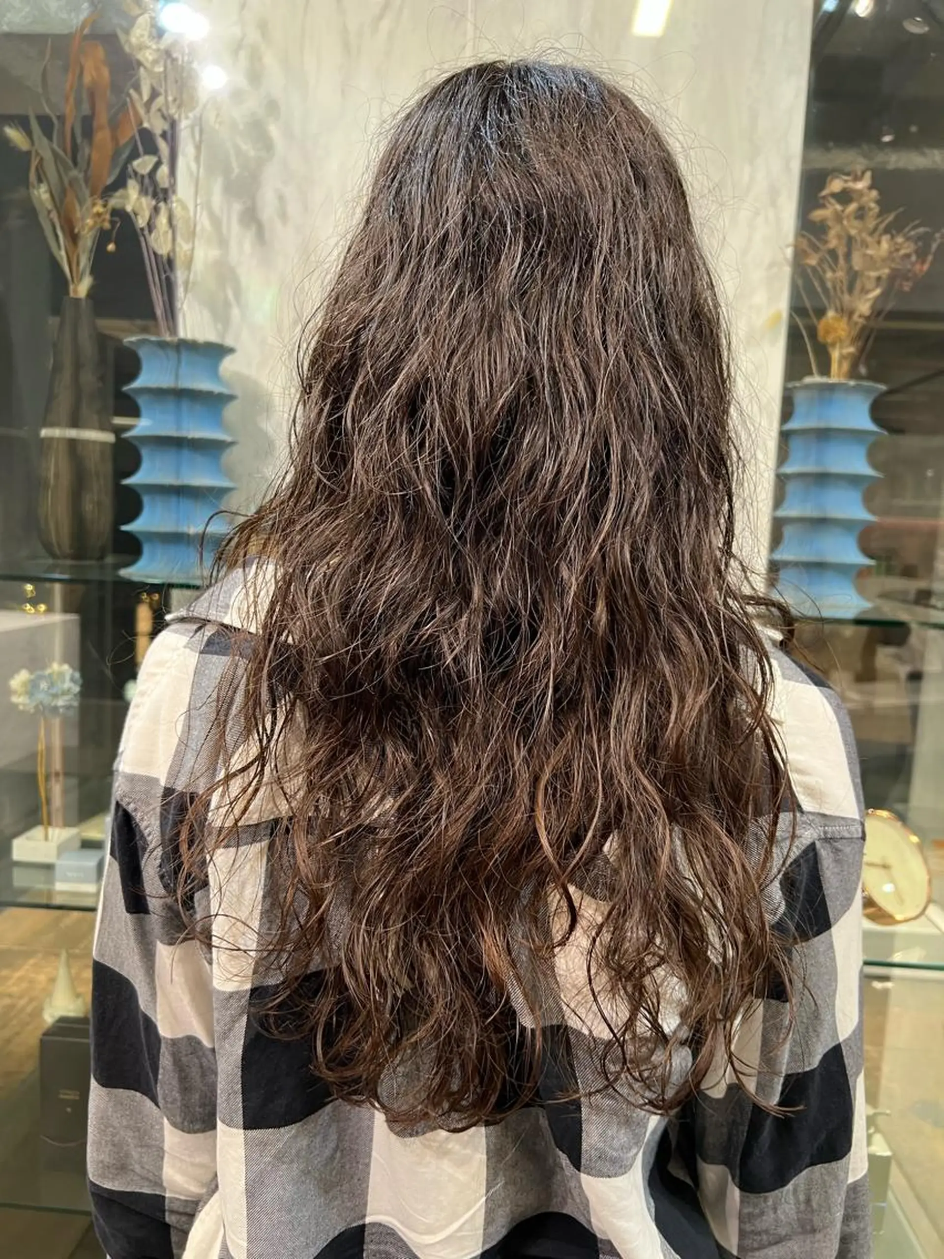 ロング パーマ パーマ ROBBY所属・松井美樹/似合わせ ガーリー・韓国のヘアスタイル