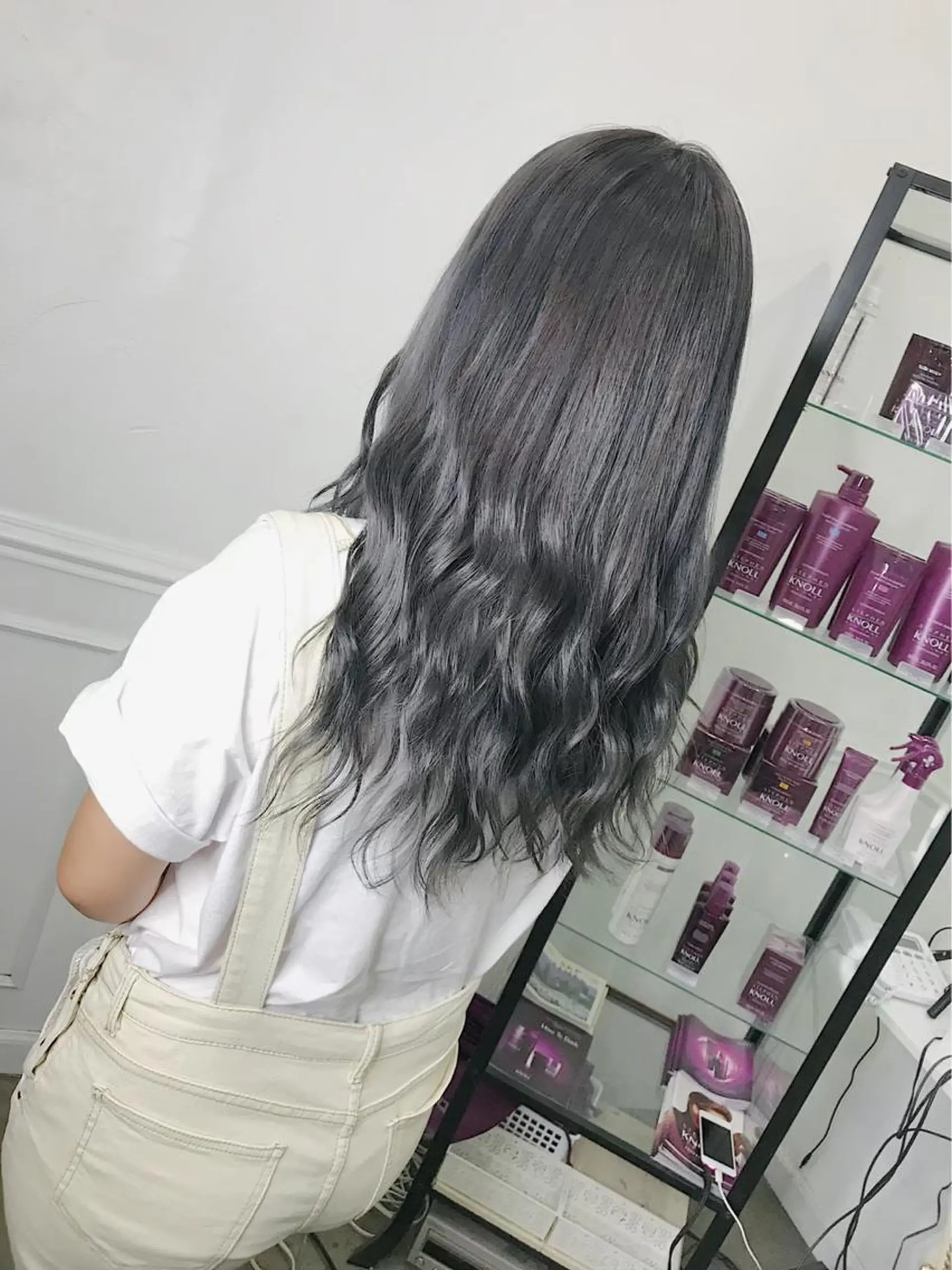 セミロング 💍艶カラー KAREN💍のヘアスタイル