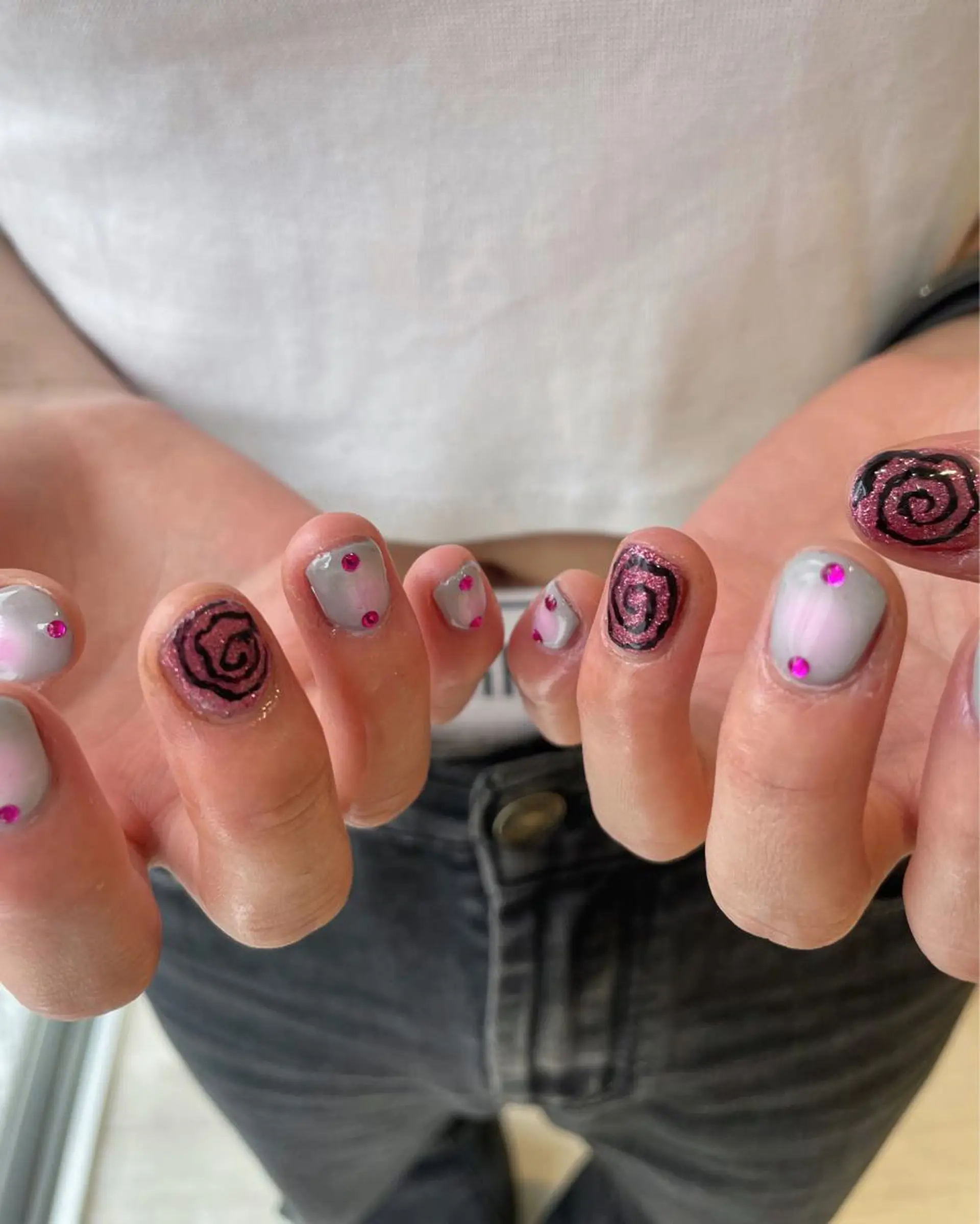 ネイル LETTER_& harunaのネイルデザイン