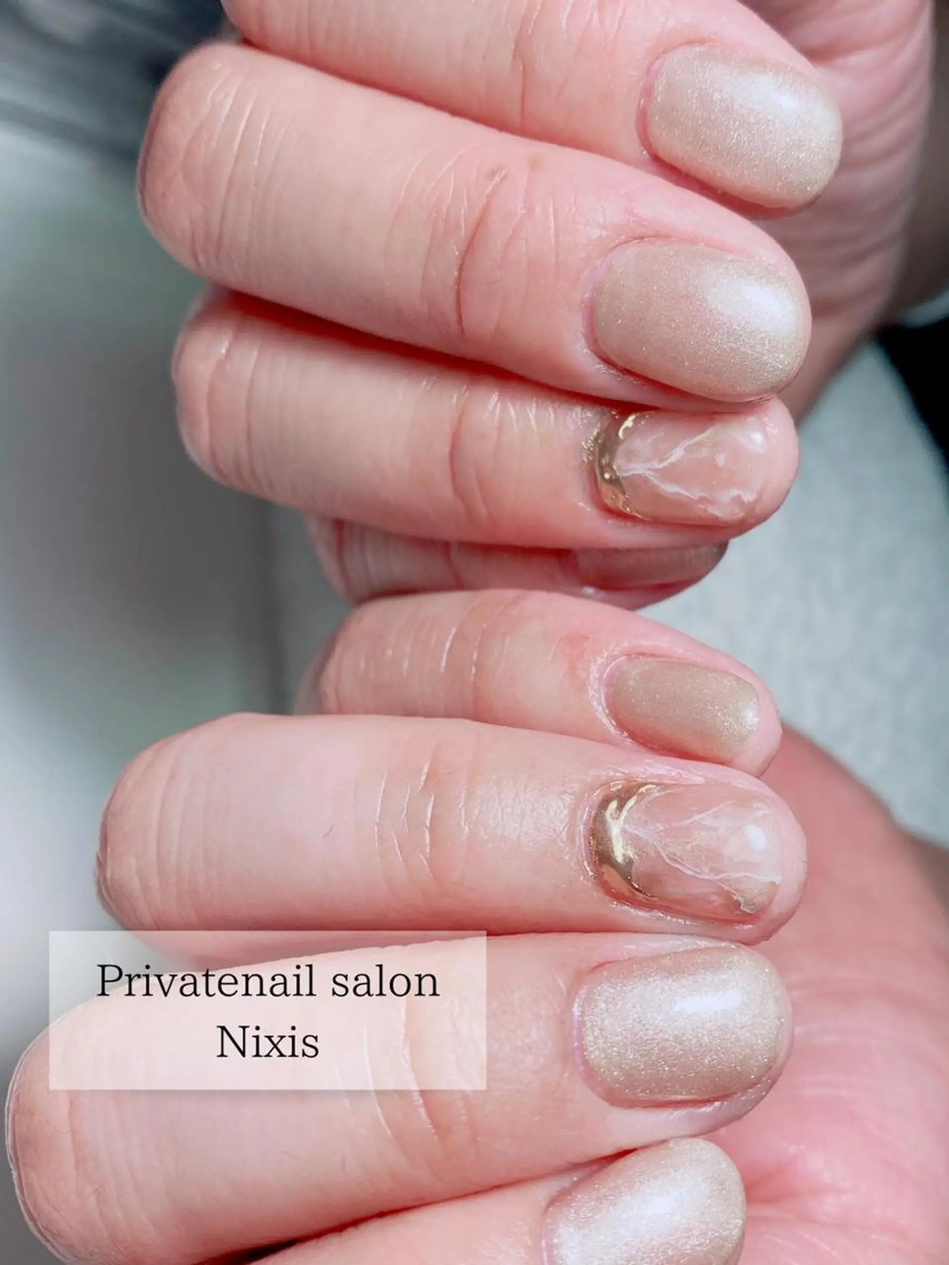 ネイル 大人キレイ 𝑁𝑖𝑥𝑖𝑠のネイルデザイン