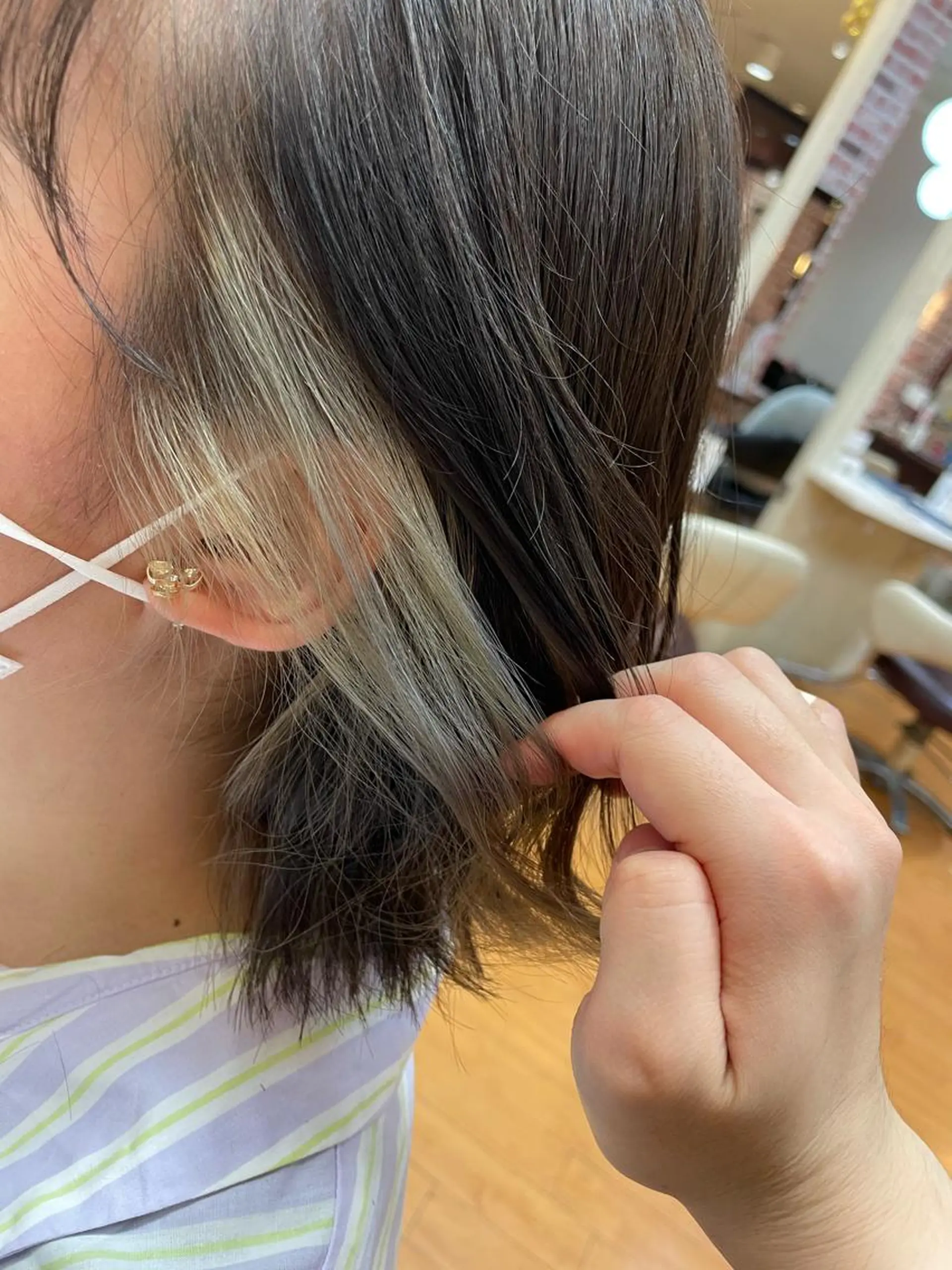 ショート カラー 石原 はるかのヘアスタイル