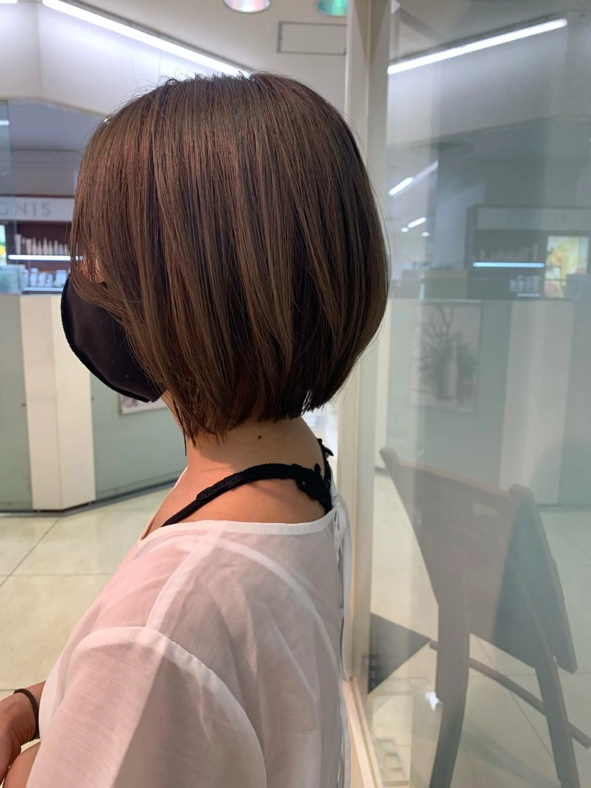 ショート カラー ヘアアレンジ 似合わせカラー/艶 髪質改善/ヨシザキのヘアスタイル