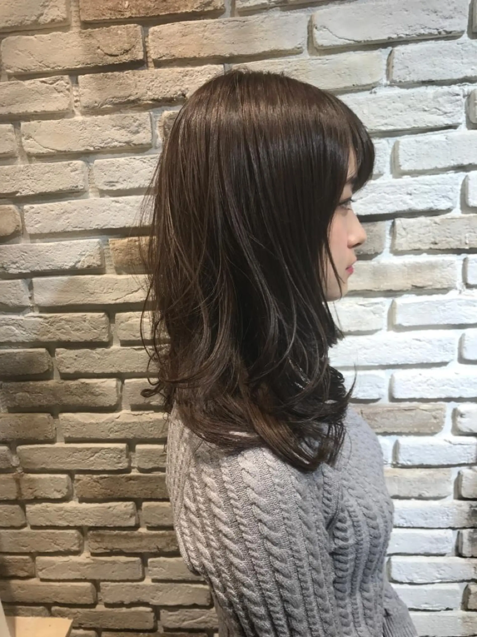 セミロング ricoa所属・セキネ シュウヘイのヘアスタイル