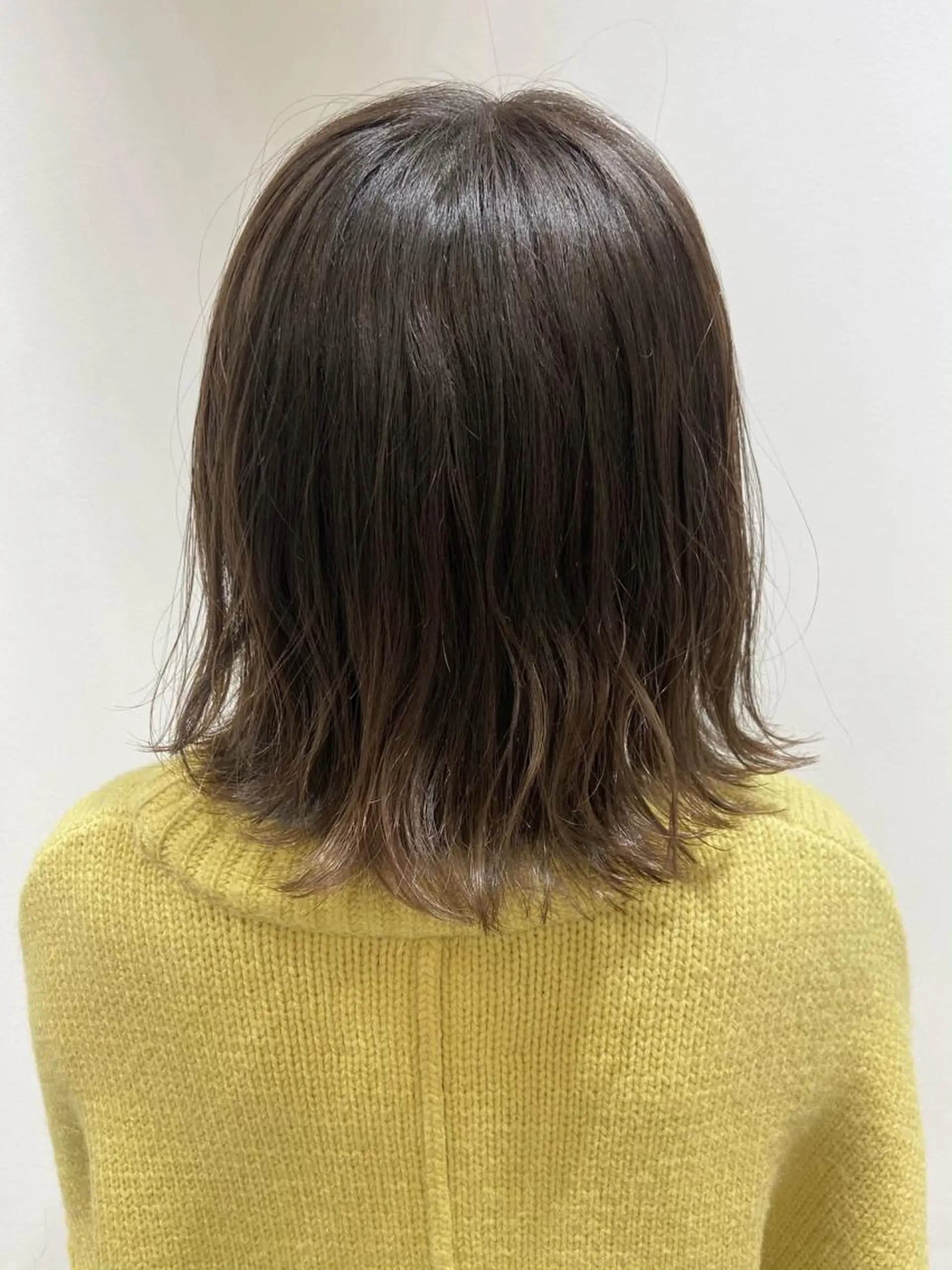 ミディアム カラー ヘアカラー 🐺ウルフ/レイヤー 似合わせ‎🤍沙羅のヘアスタイル