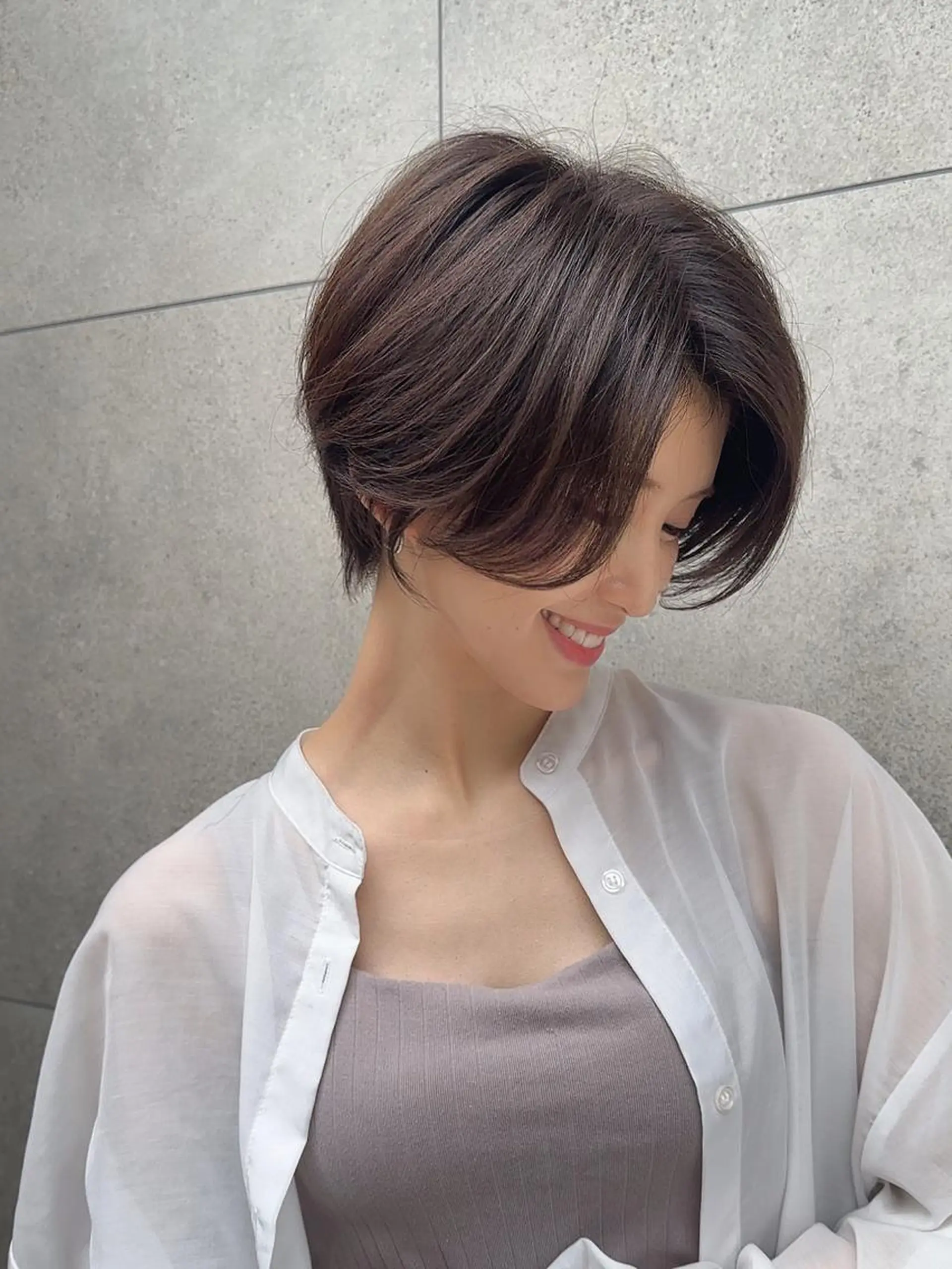 ショート カット トリートメント レイヤー❣️縮毛矯正 川村利幸のヘアスタイル