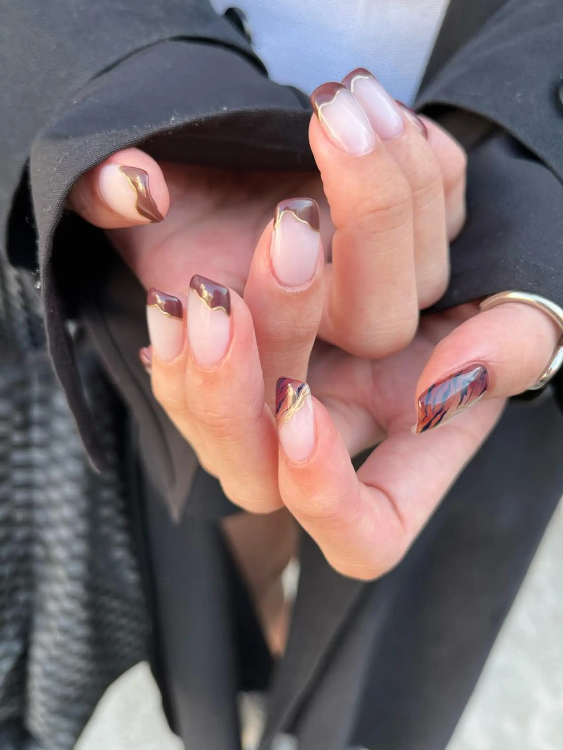 ネイル バレンタイン ホワイト 🌼大西洋子 laughl🌼のネイルデザイン