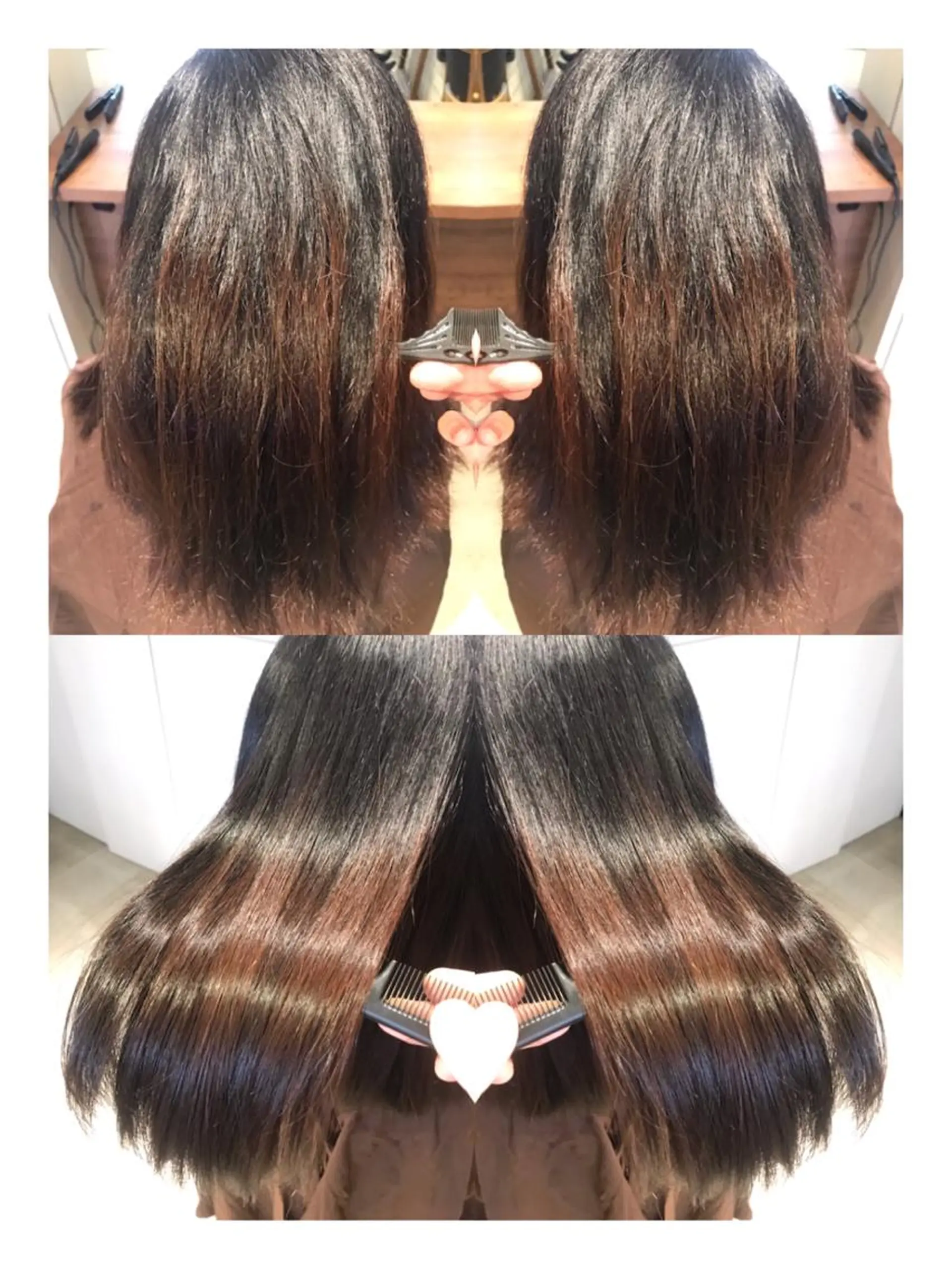 セミロング 髪質改善 Emerge武蔵小杉所属・/本物の髪質改善/ 古川新のヘアスタイル