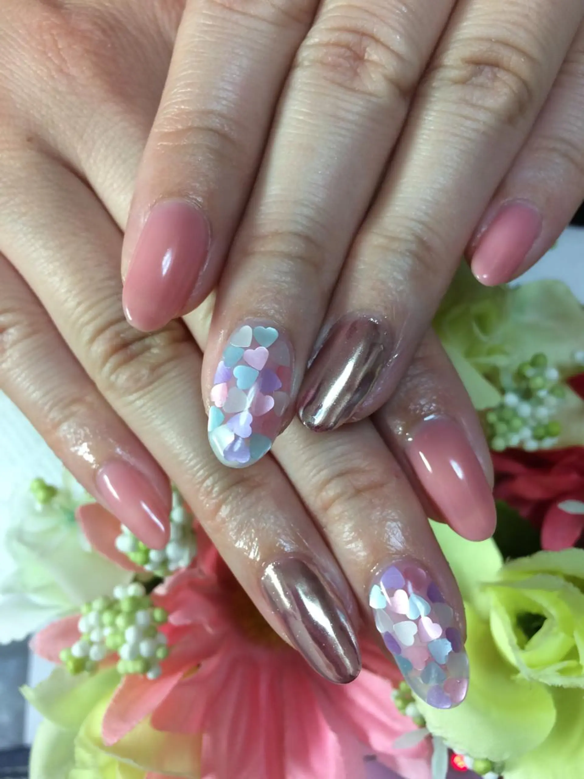 ネイル ミラーネイル cuty nailのネイルデザイン