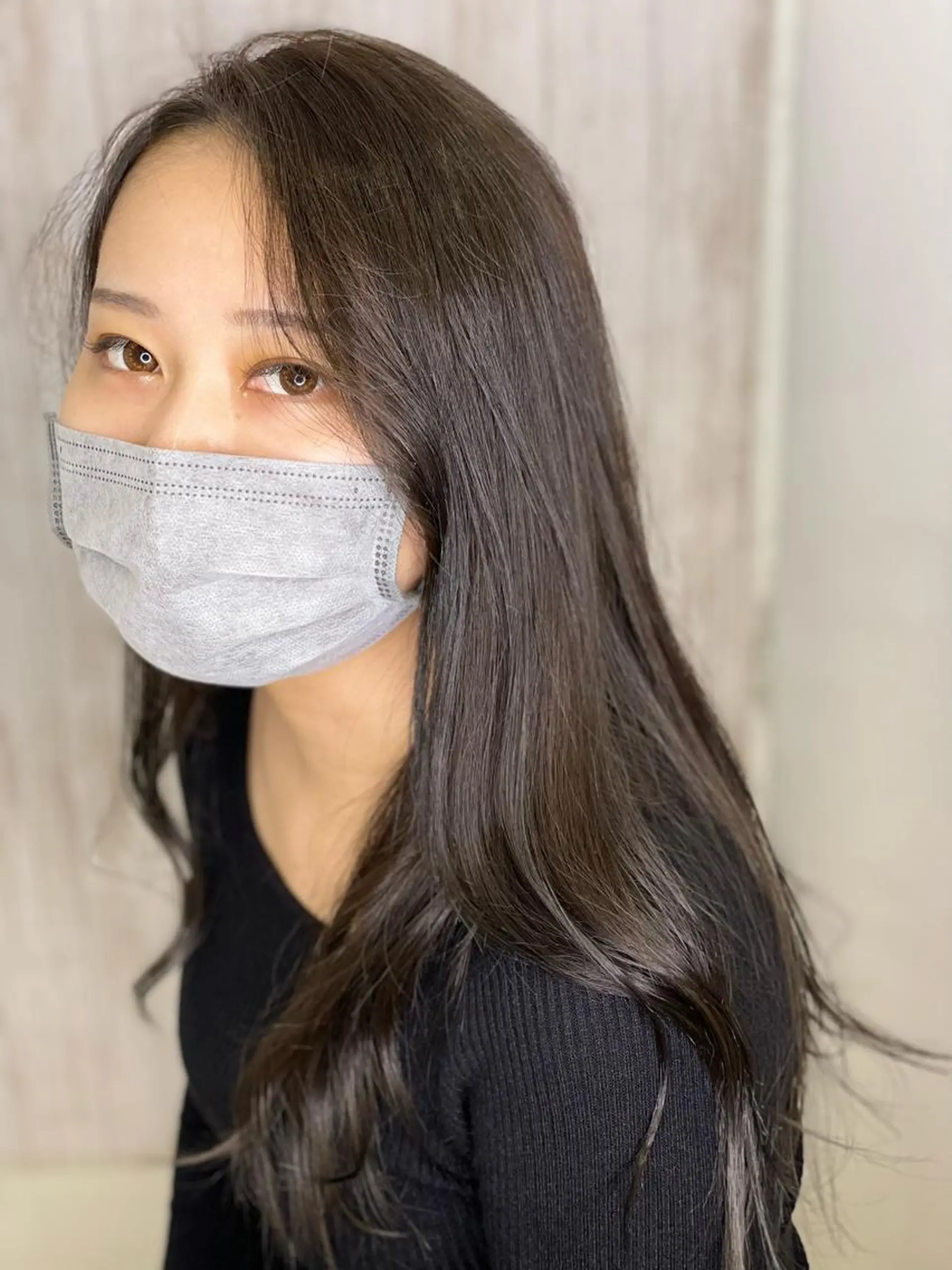 ロング 石沢 知康のヘアスタイル