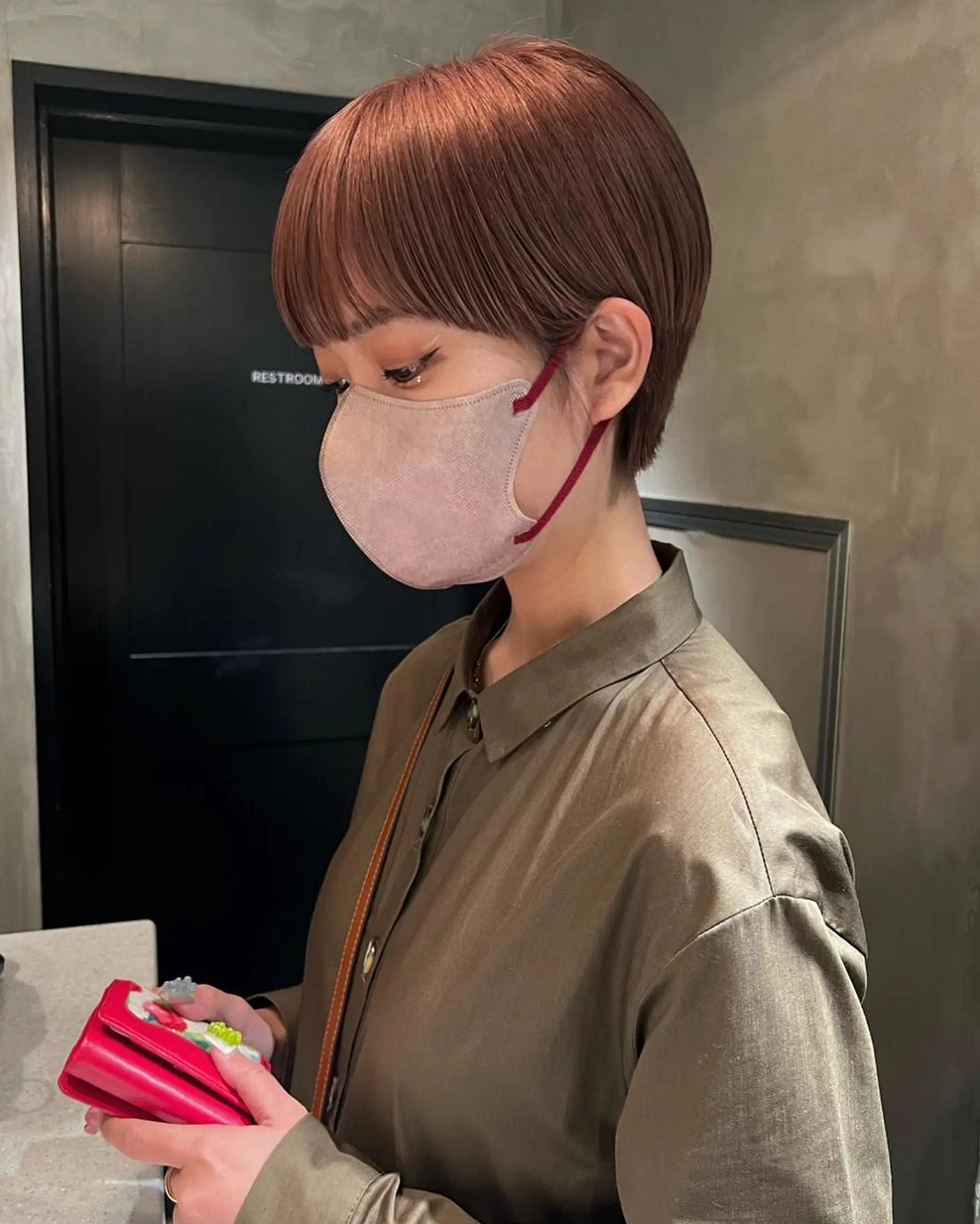 ショート カラー ヘアカラー トリートメント アンニュイヘア🪽 ayumiのヘアスタイル