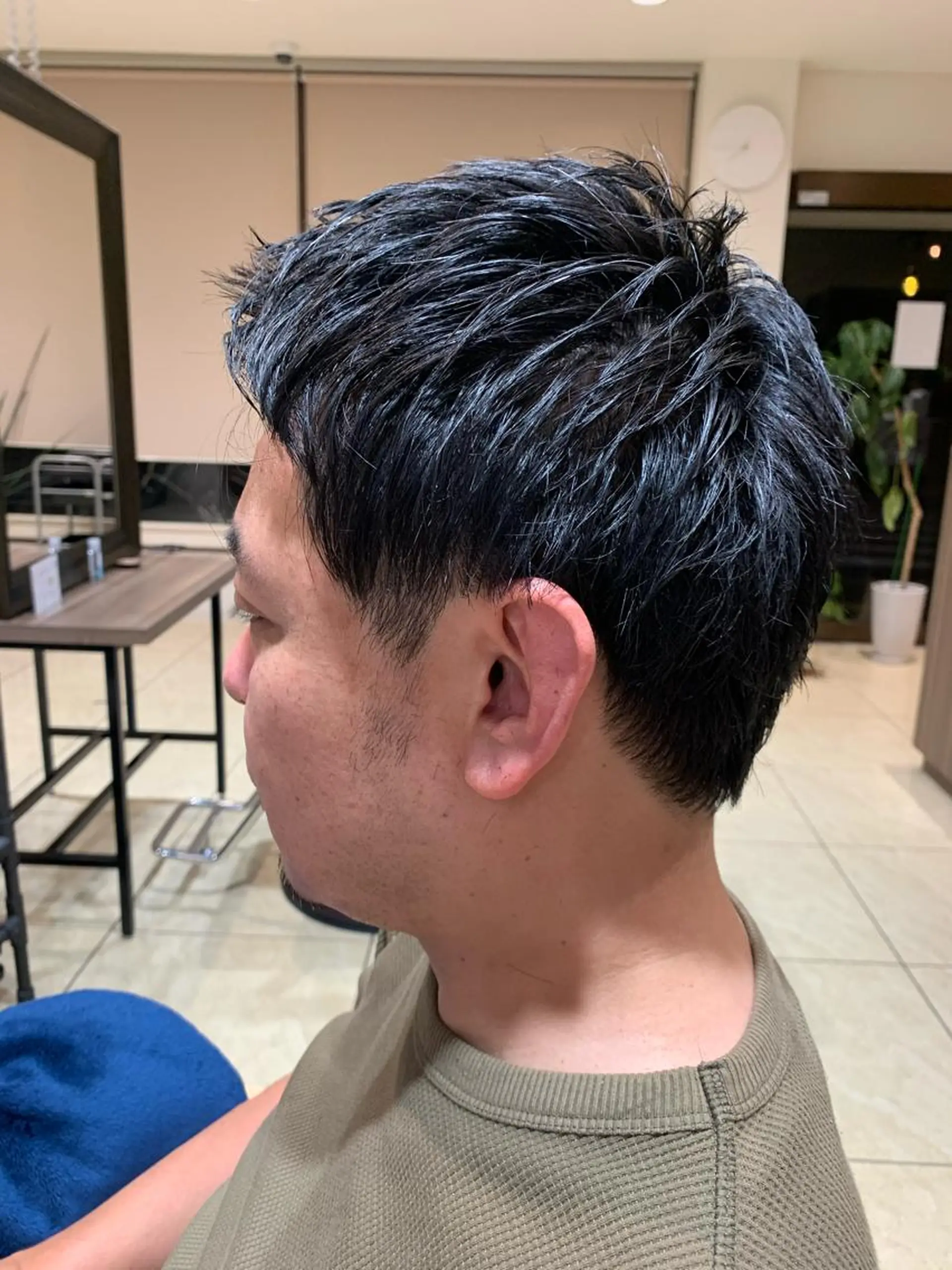 メンズ 似合わせカラー/艶 髪質改善/ヨシザキのヘアスタイル