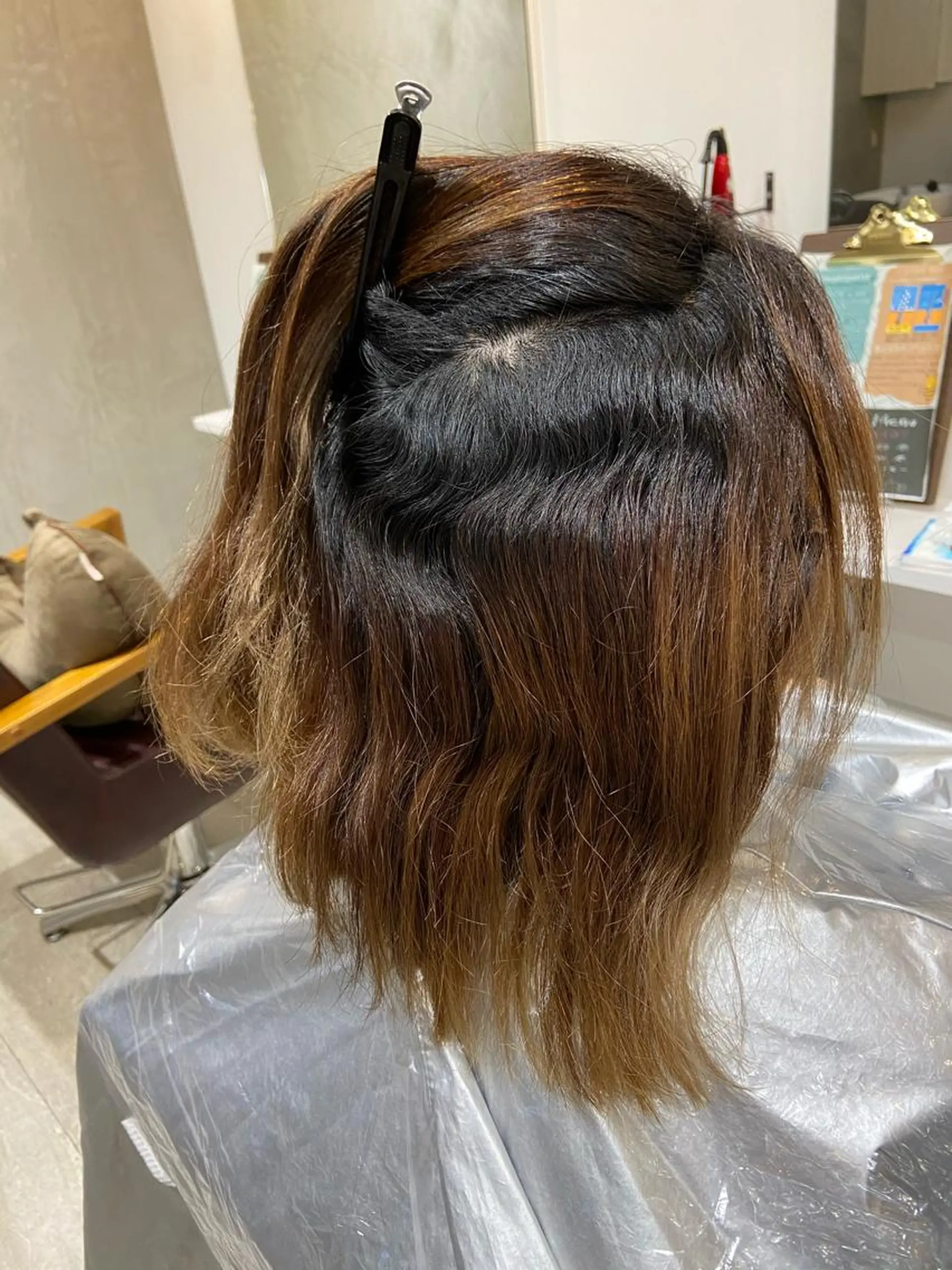セミロング 薗部 創生のヘアスタイル