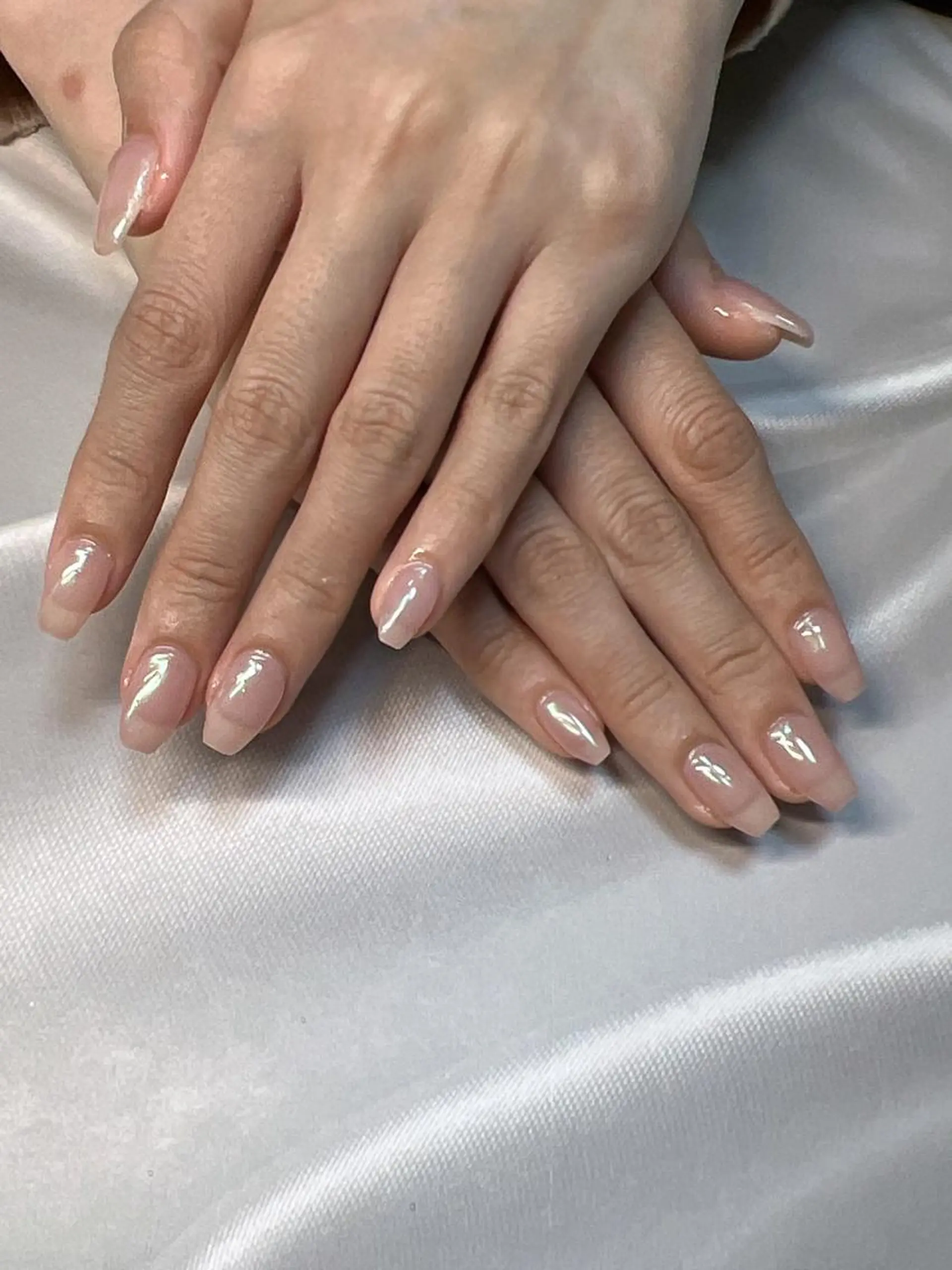 ネイル オーロラネイル coco nailのネイルデザイン