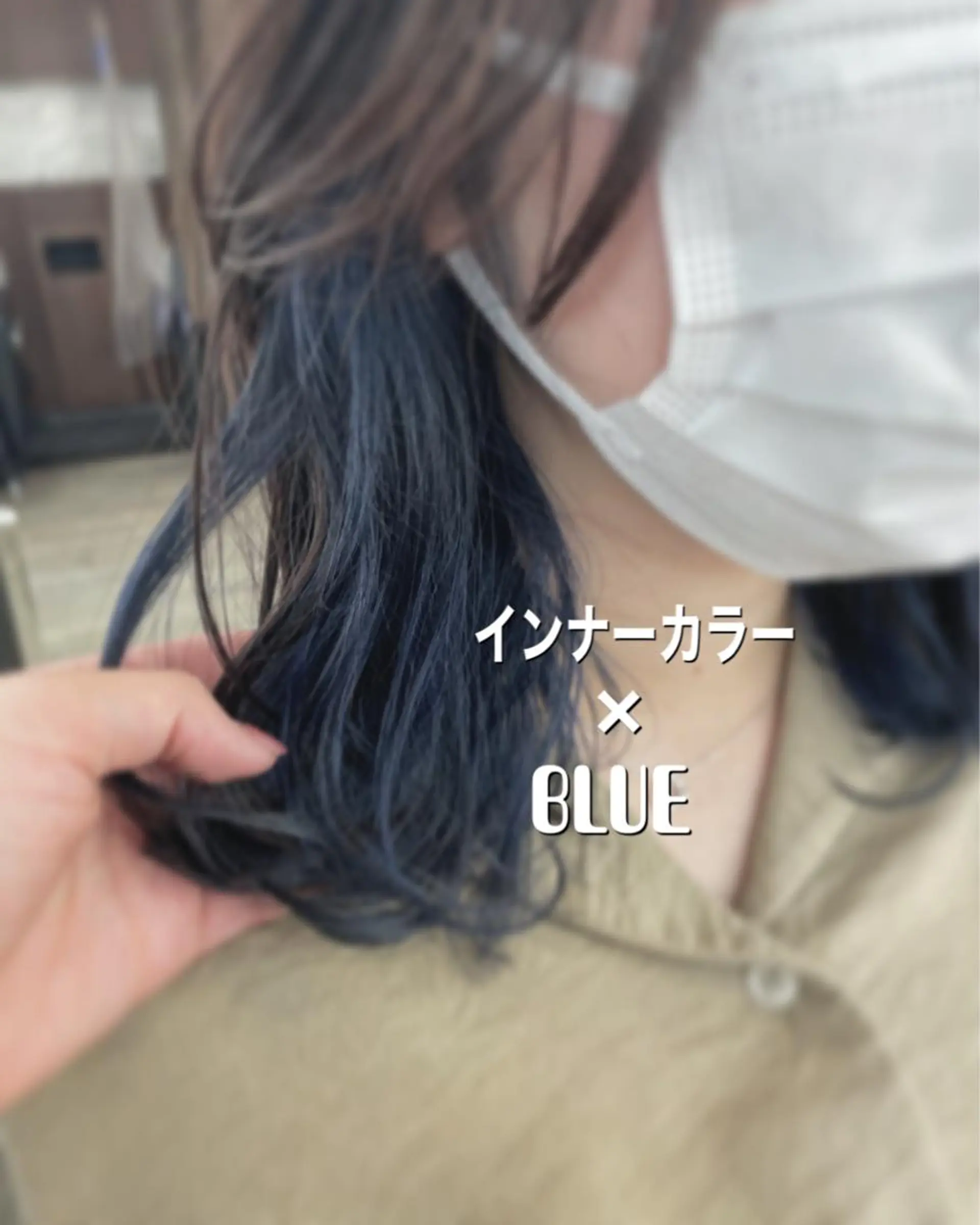 ミディアム カラー いけがみ ゆかなのヘアスタイル