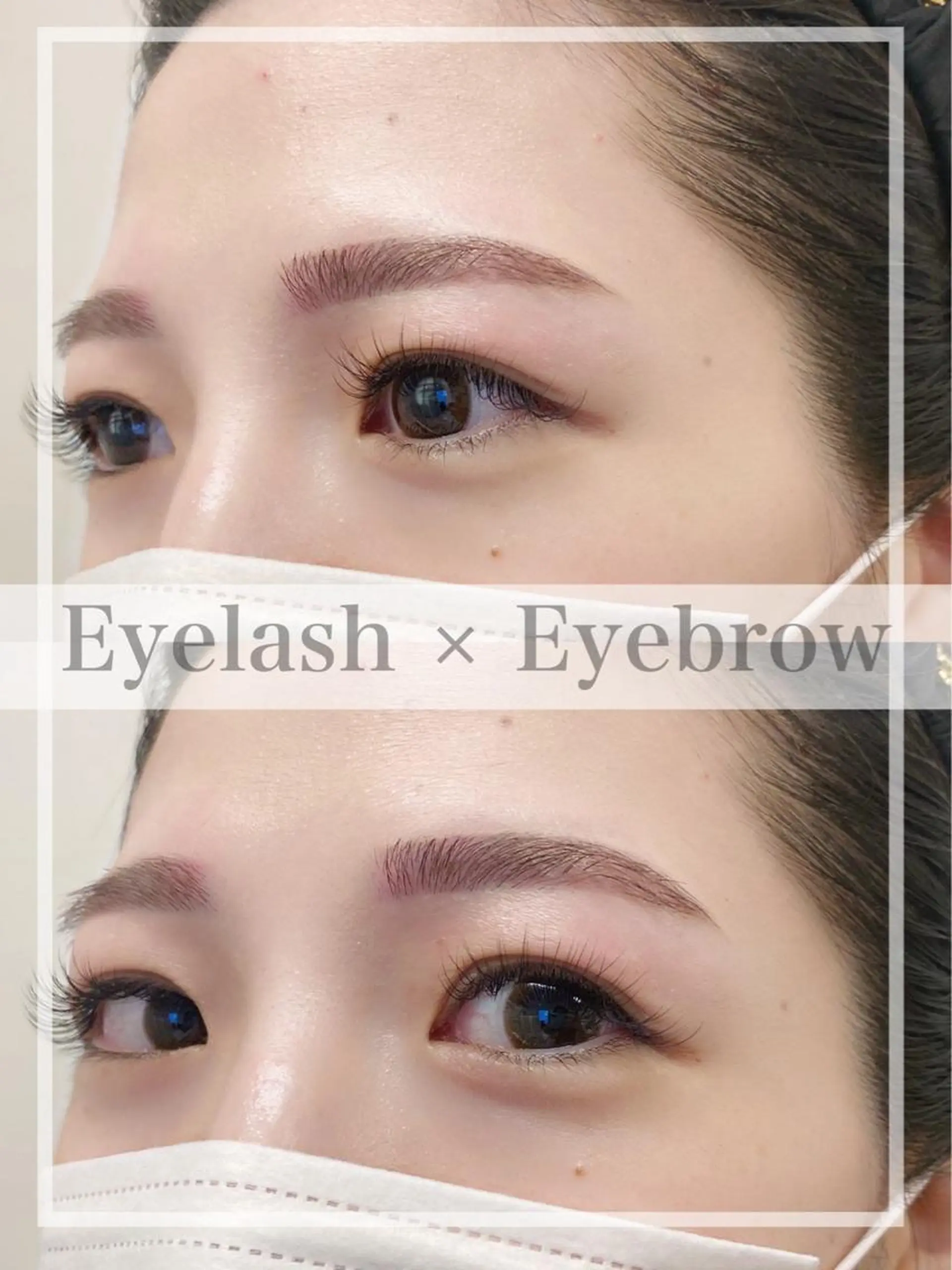 マツエク・マツパ アイブロウ HARUHARU hinano *のマツエク・マツパデザイン