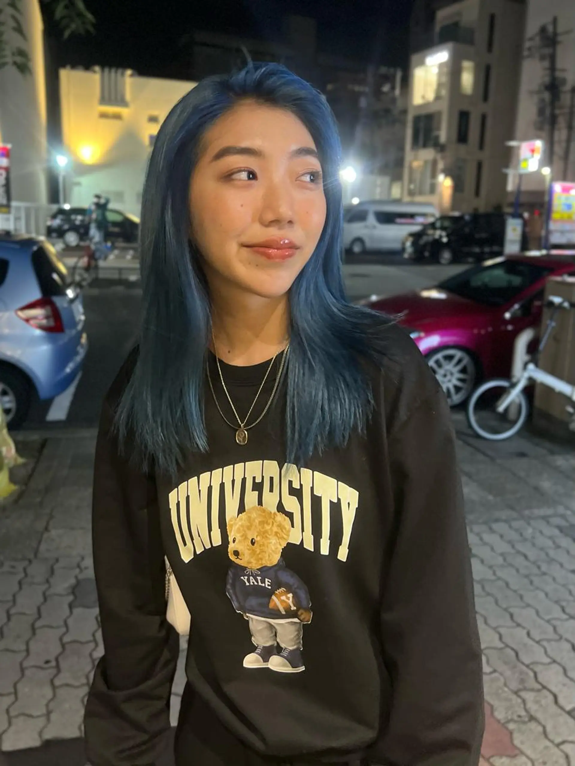 カラー ブルーカラー Joh/メンズカット /レイヤー/ブリーチのヘアスタイル