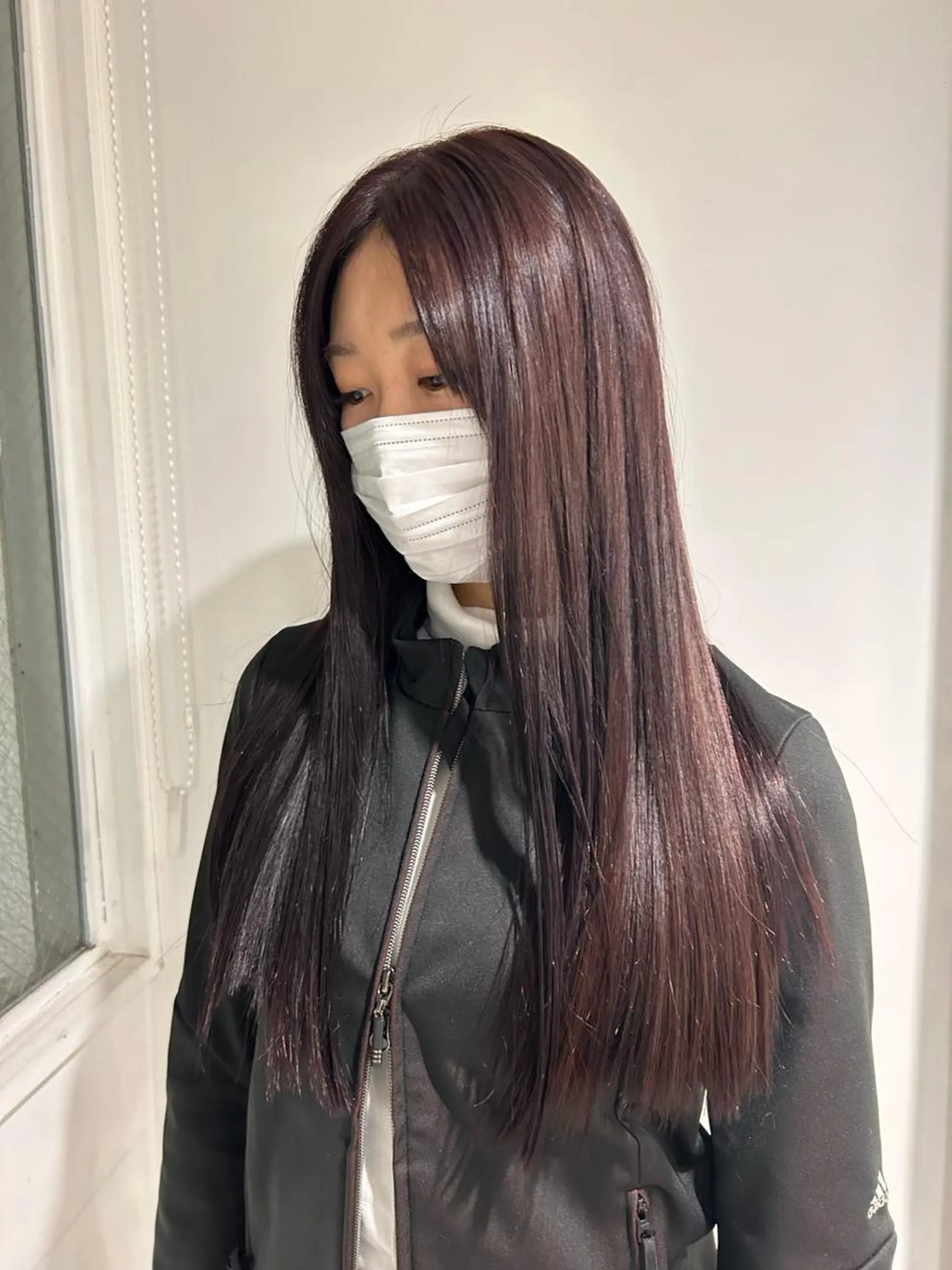 ロング カラー ブリーチ ブリーチなしカラー 愛結 暖色カラー🎀🩰のヘアスタイル