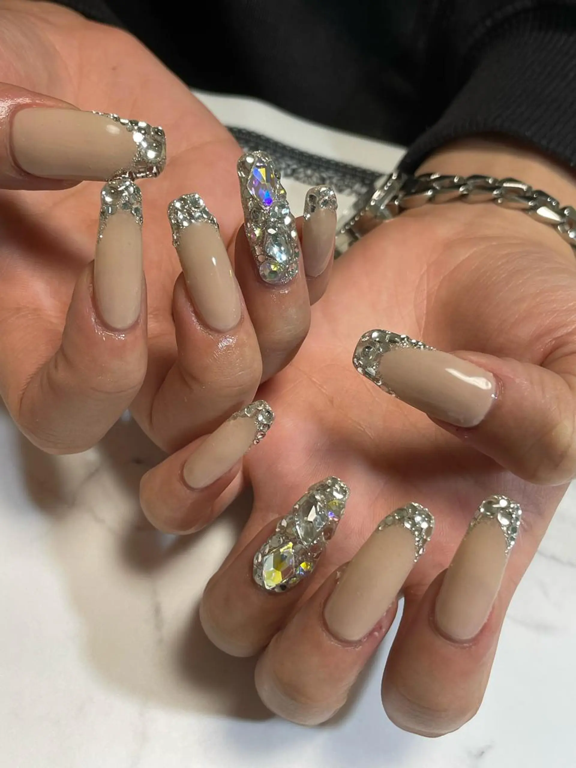 ネイル 長さ出し private salon NIKOのネイルデザイン