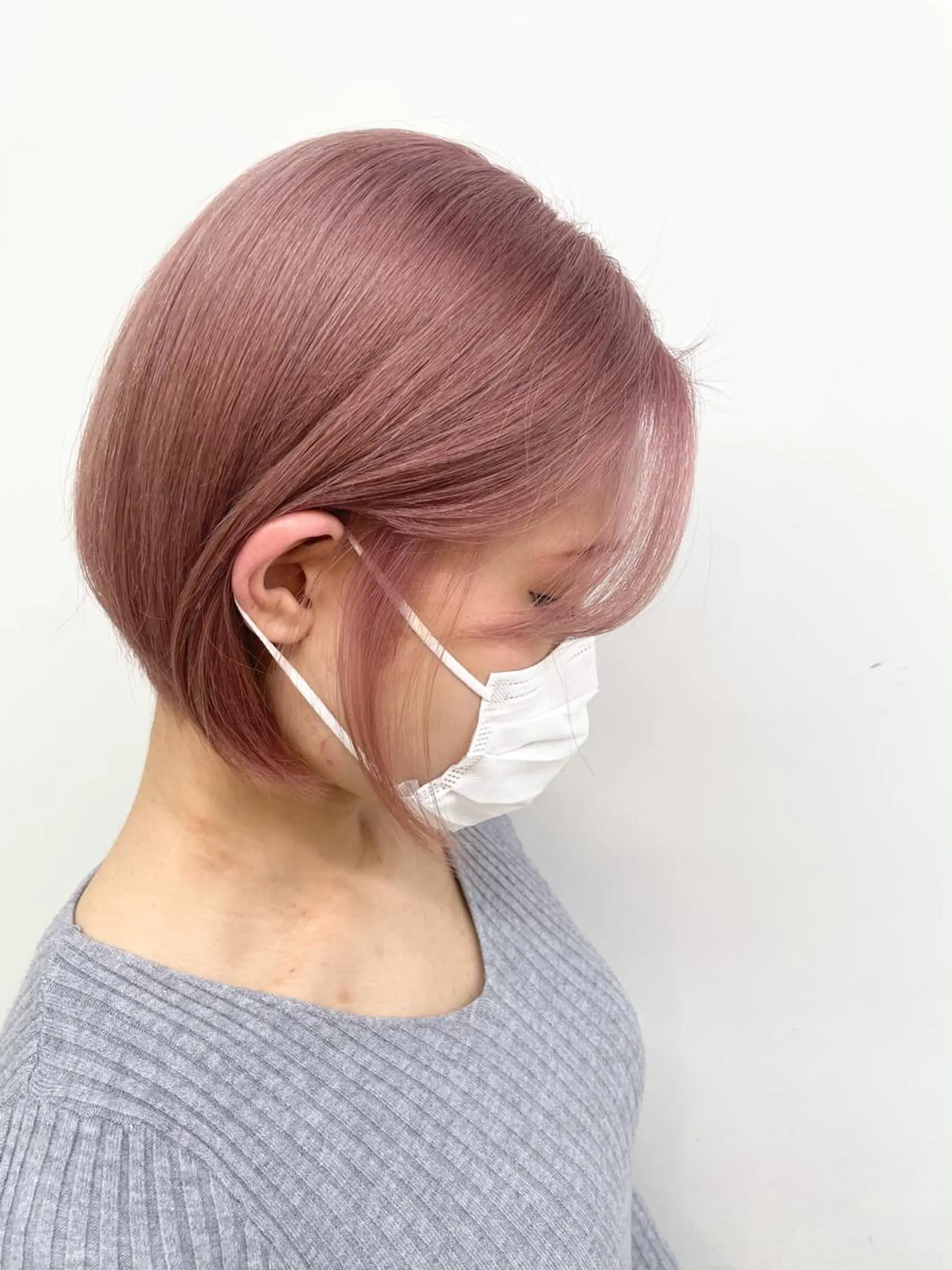 ショート カラー 🩵ハイトーン 美咲🩵のヘアスタイル