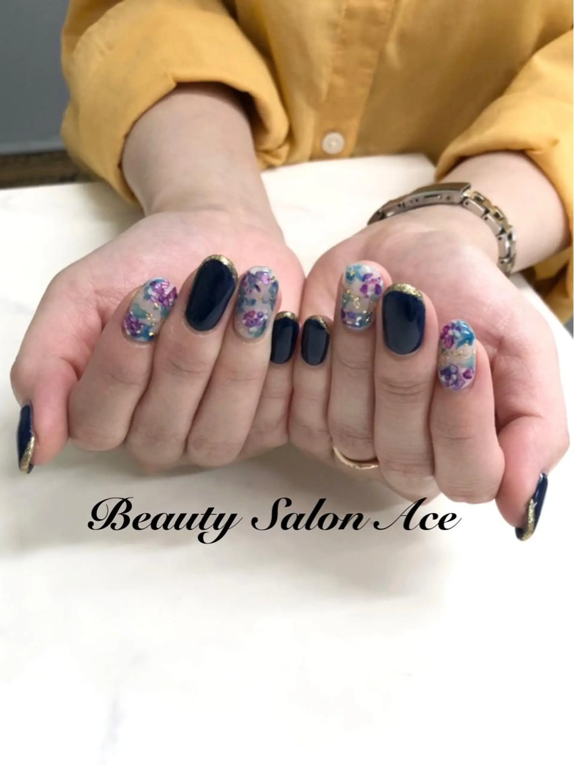 ネイル Beauty Salon Ace（ネイルサロン　エース）所属・池袋フィルイン Ace♡長さだしのネイルデザイン