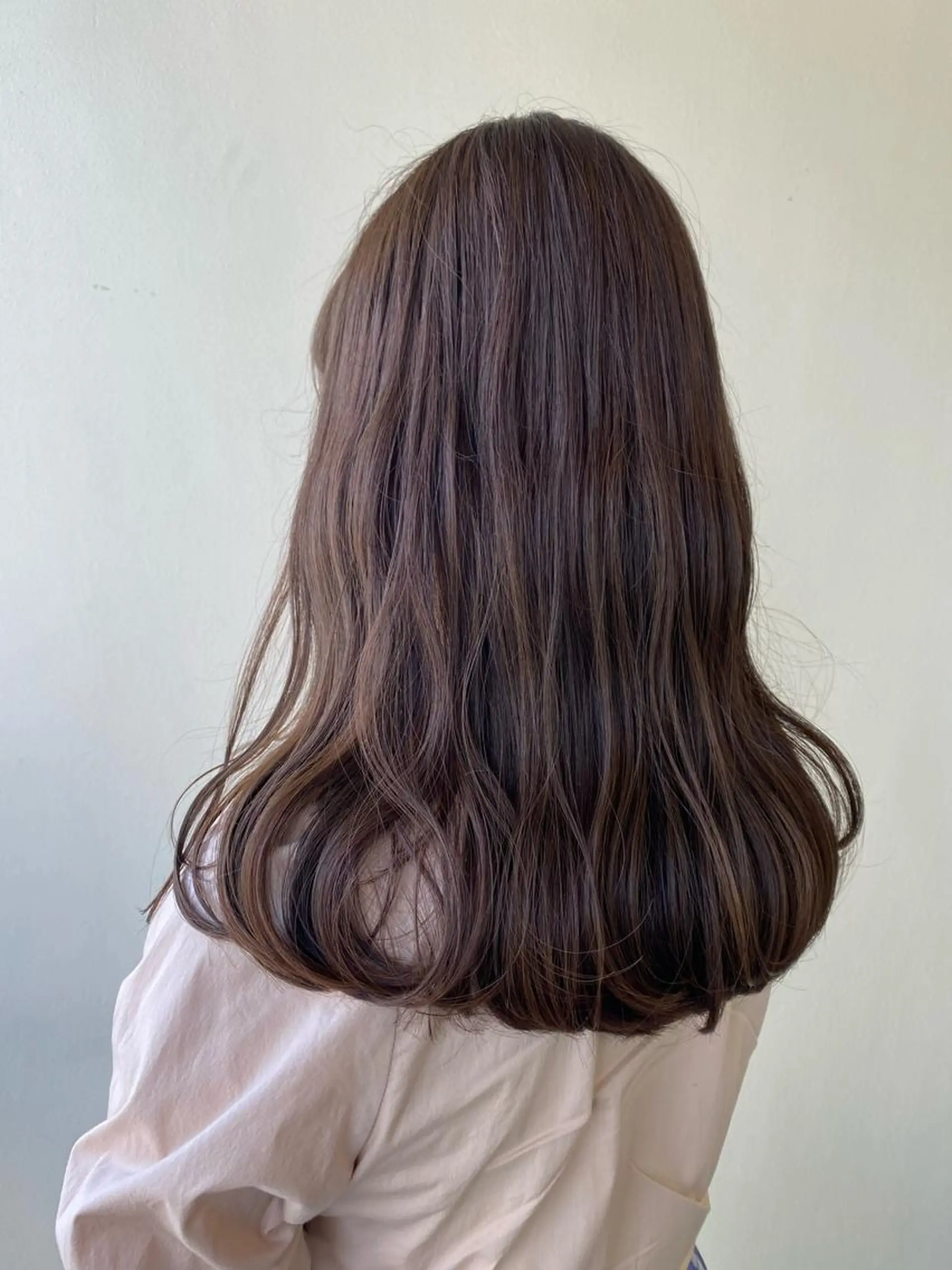 ロング 韓国風ヘア カット ヘアカラー トリートメント 韓国ヘア🇰🇷 SAYAのヘアスタイル