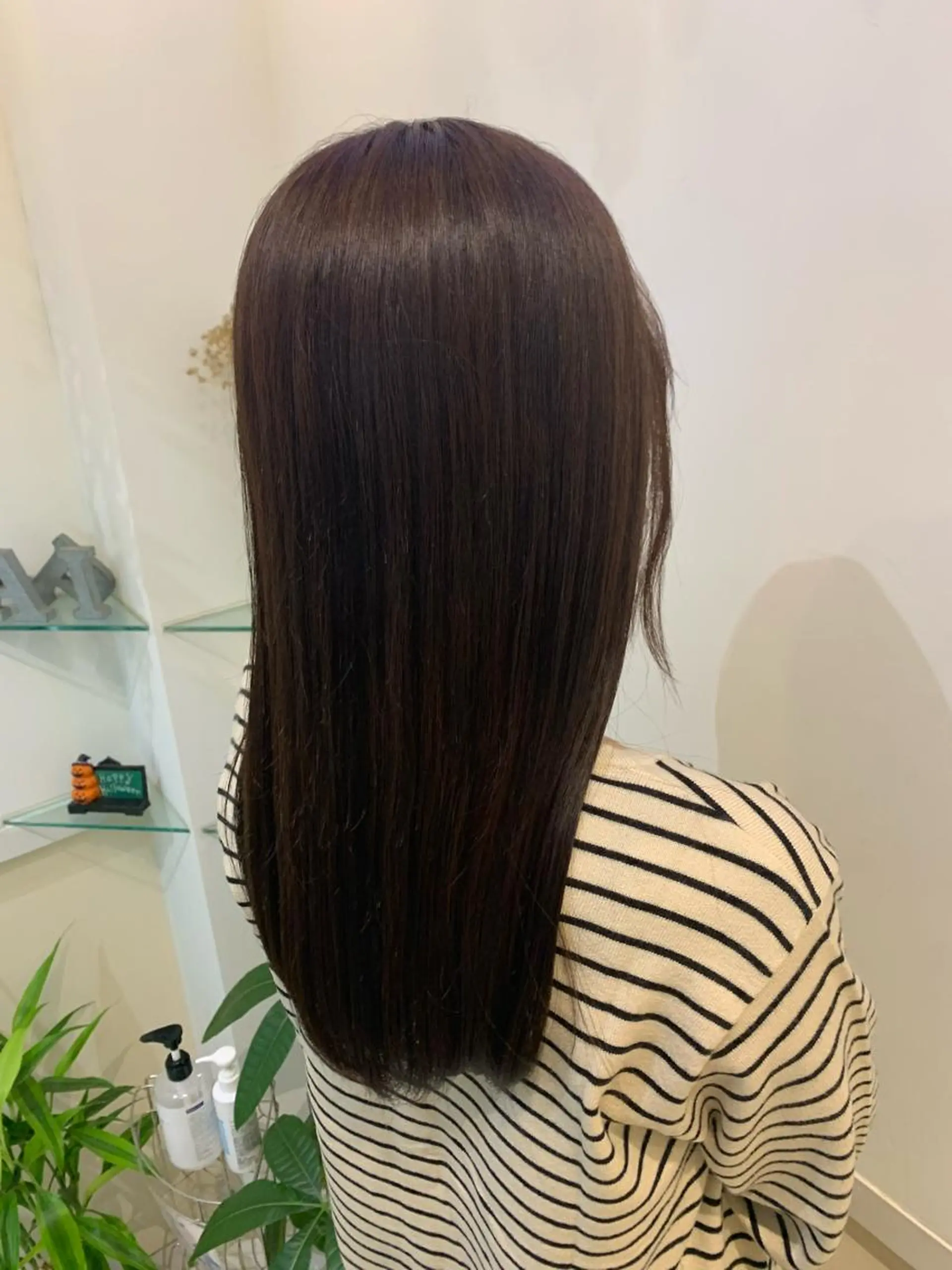 カラー ブリーチしない暖色 カラー🥀杉 優菜のヘアスタイル