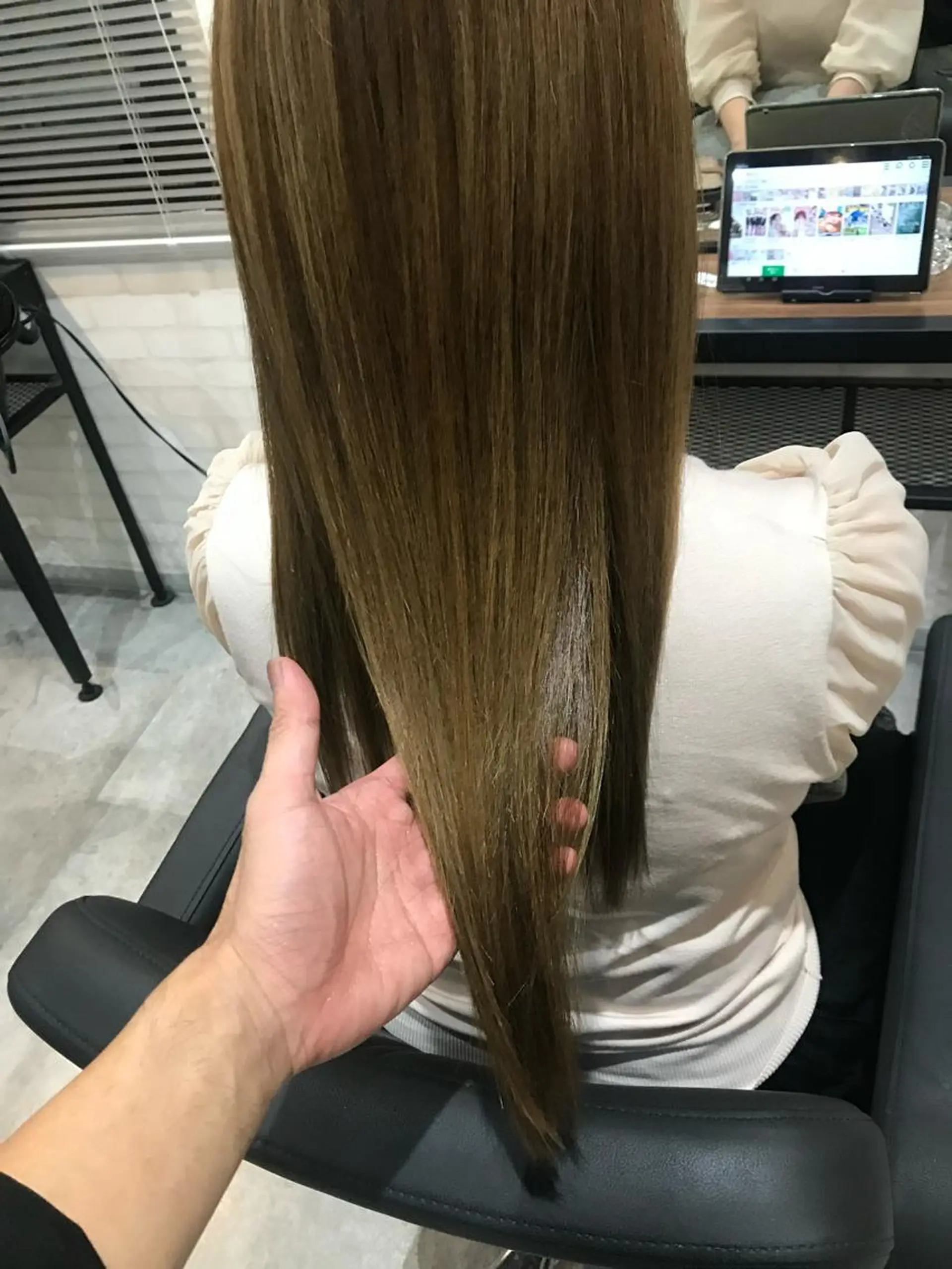 カラー ベージュカラー 福田　洋樹 /  zina博多のヘアスタイル