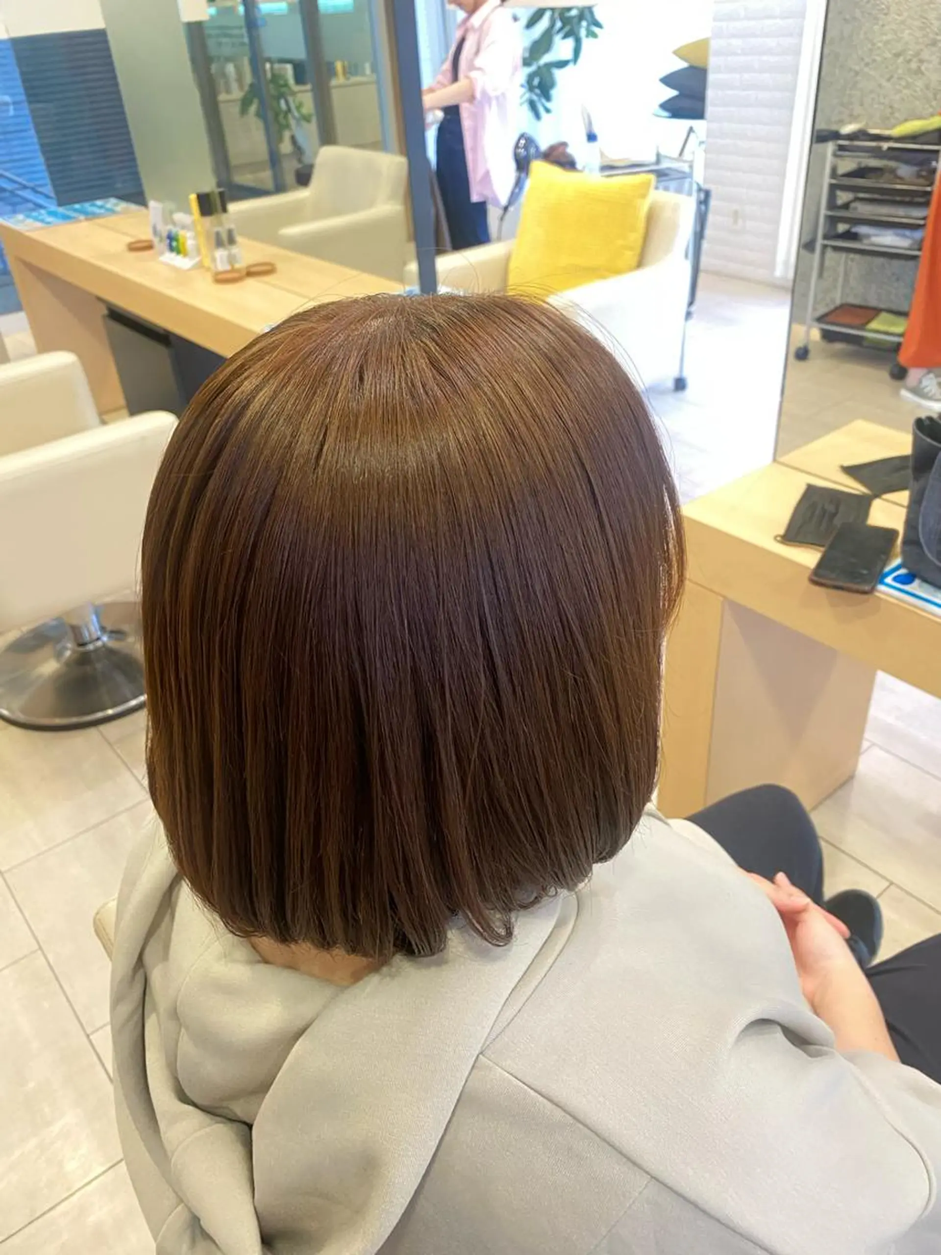 ショート カラー 武富 果音のヘアスタイル