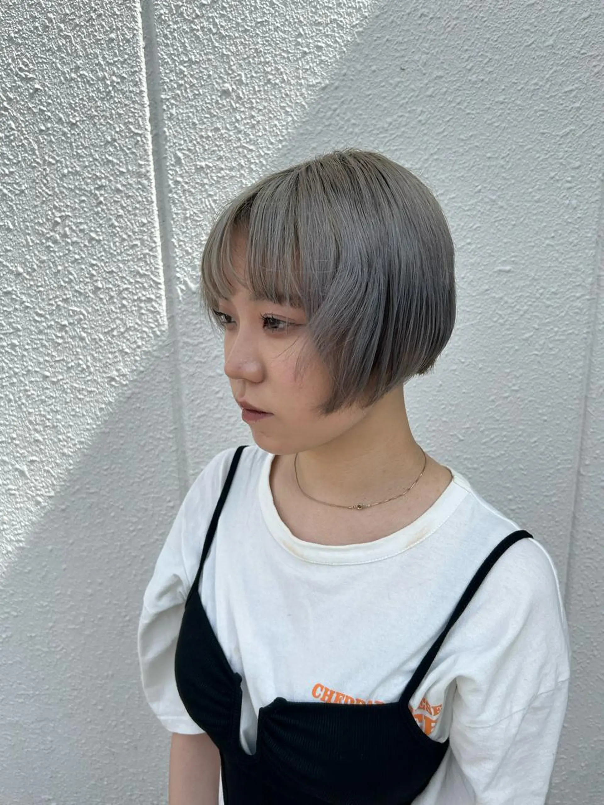 ショート カラー カツキ/GARTE 代官山のヘアスタイル