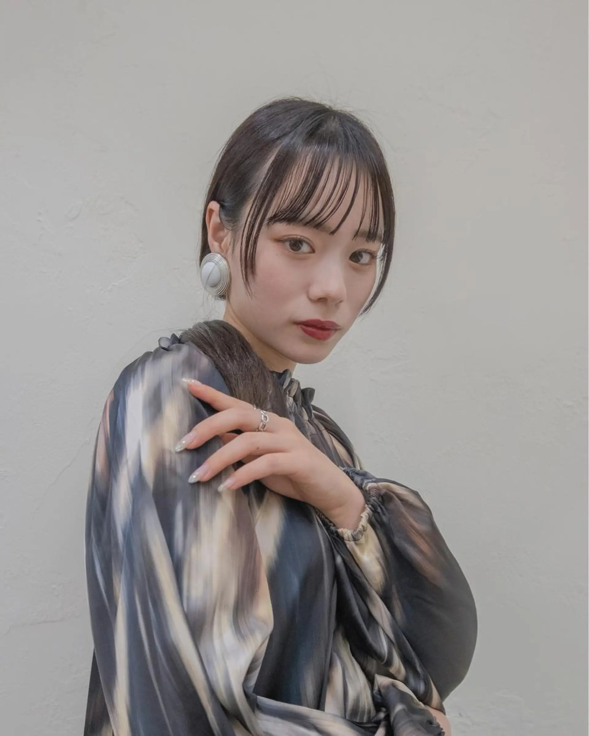 ロング ヘアアレンジ gite カワムラナオキのヘアスタイル