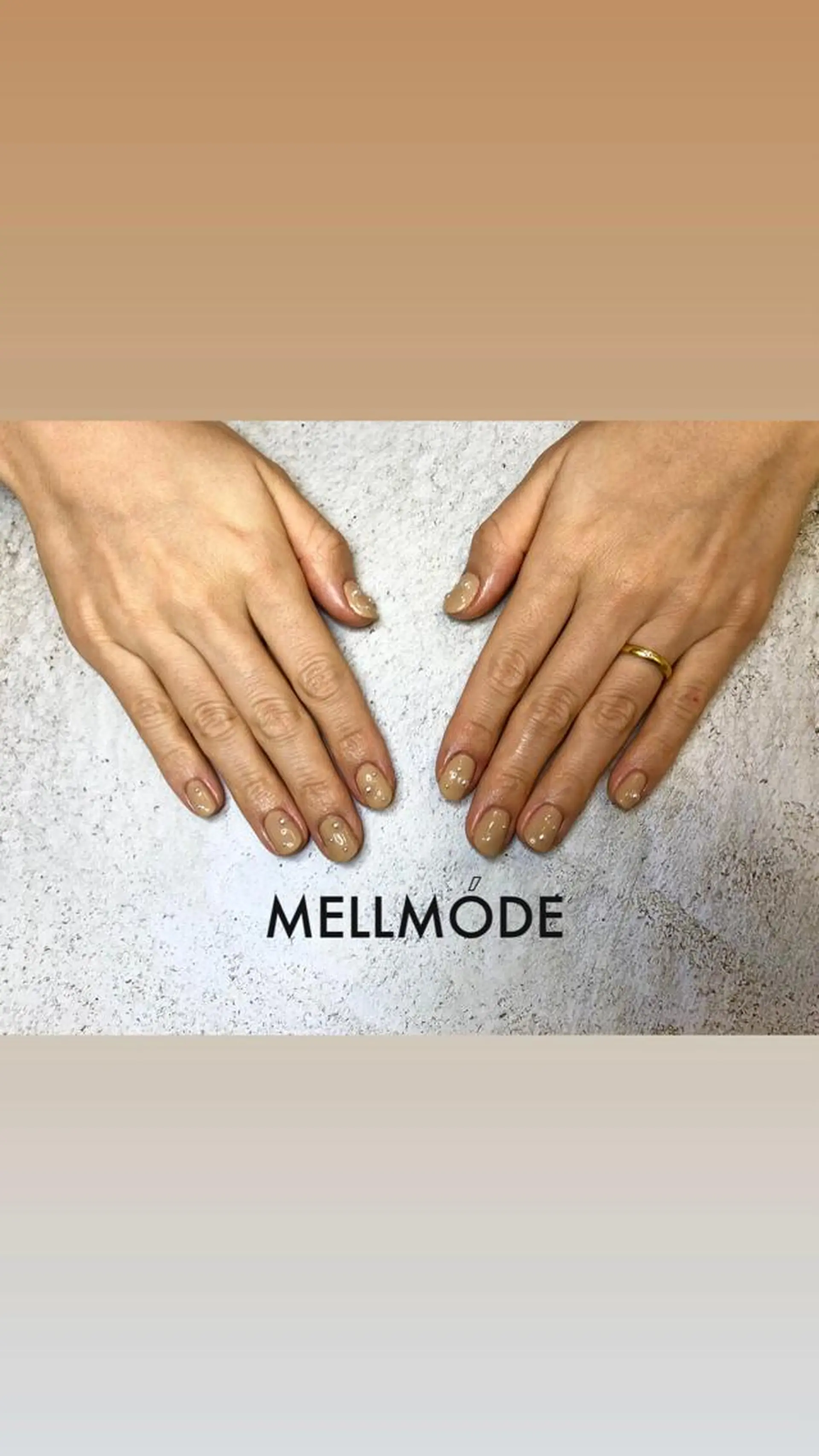 ネイル ワンカラーネイル MELLMODE所属・Nakano Kanaのネイルデザイン