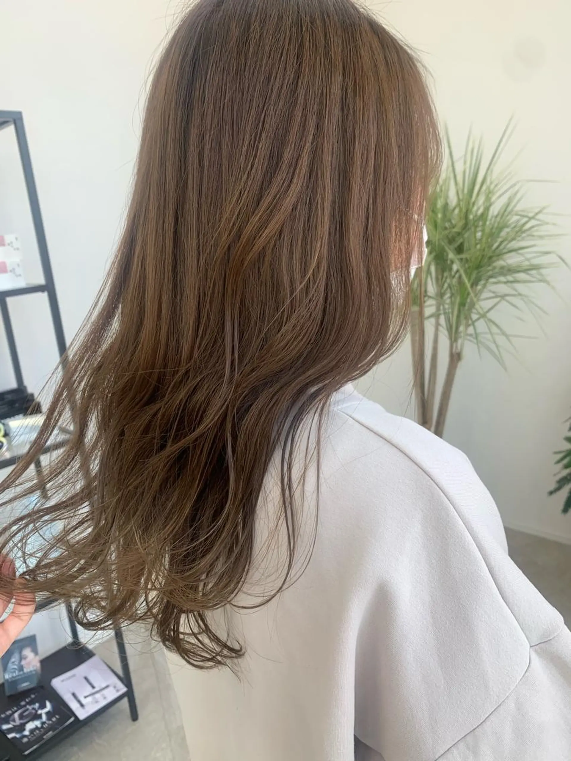 セミロング kitagawa mayuのヘアスタイル