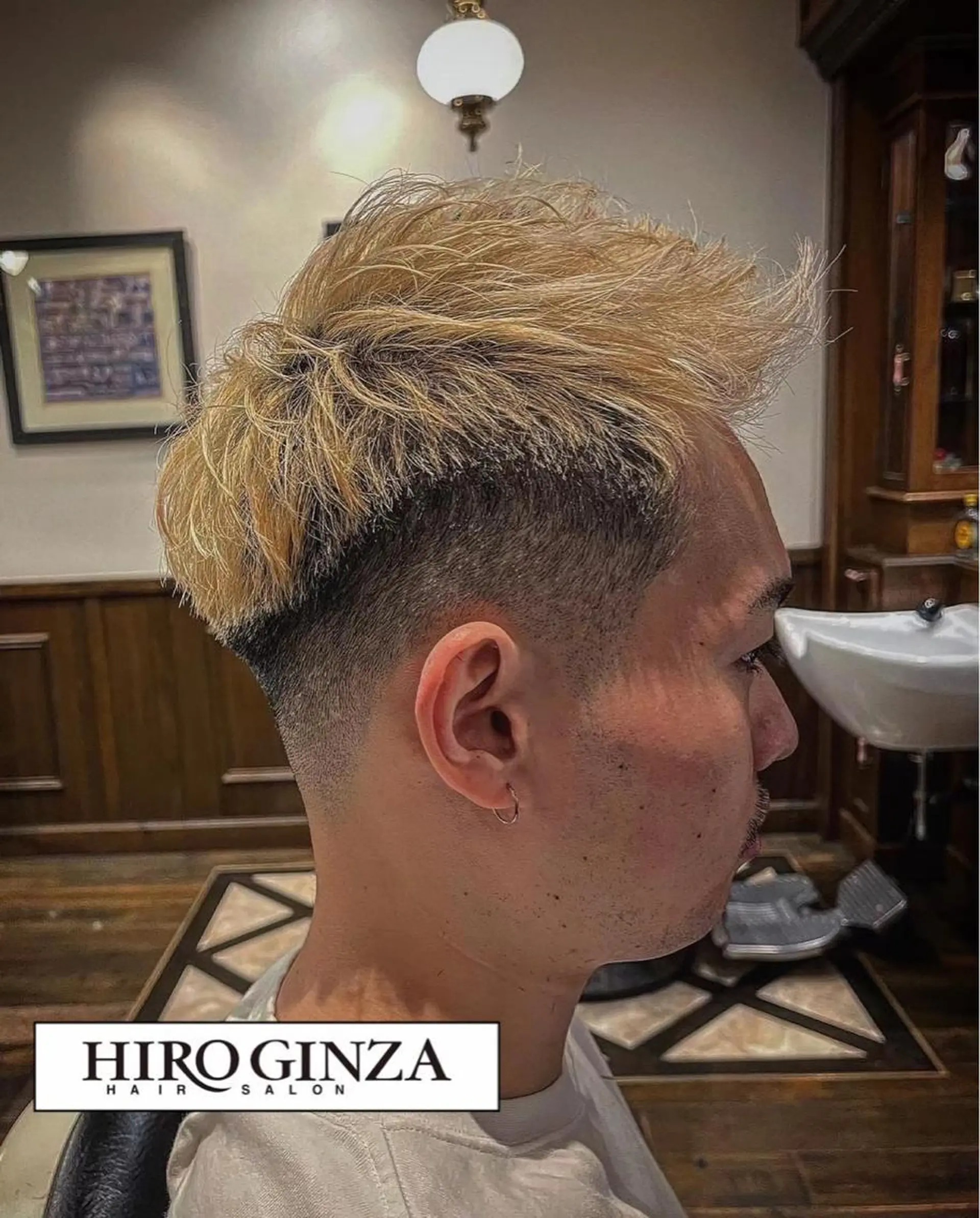 ショート ヘアアレンジ メンズ UNTRACE -BARBER SHOP- 東池袋店所属・渡辺 康太のヘアスタイル