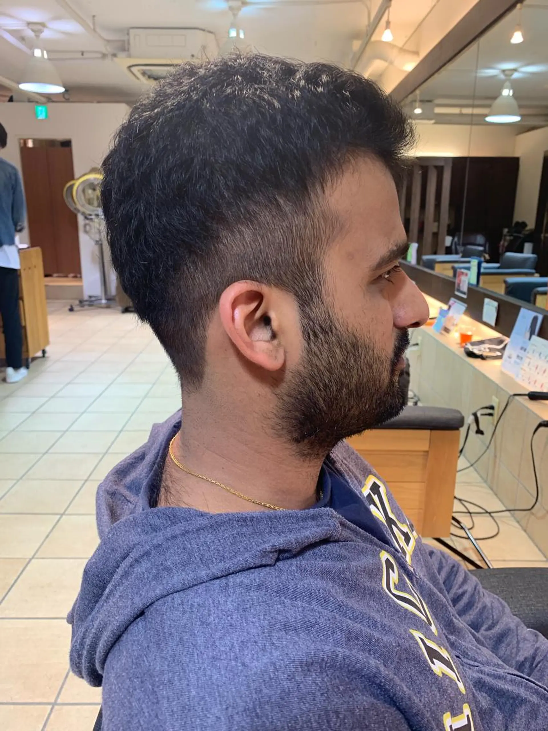 メンズ ハイトーンカラー🩵 耳ツボジュエリー/Aのその他イメージ