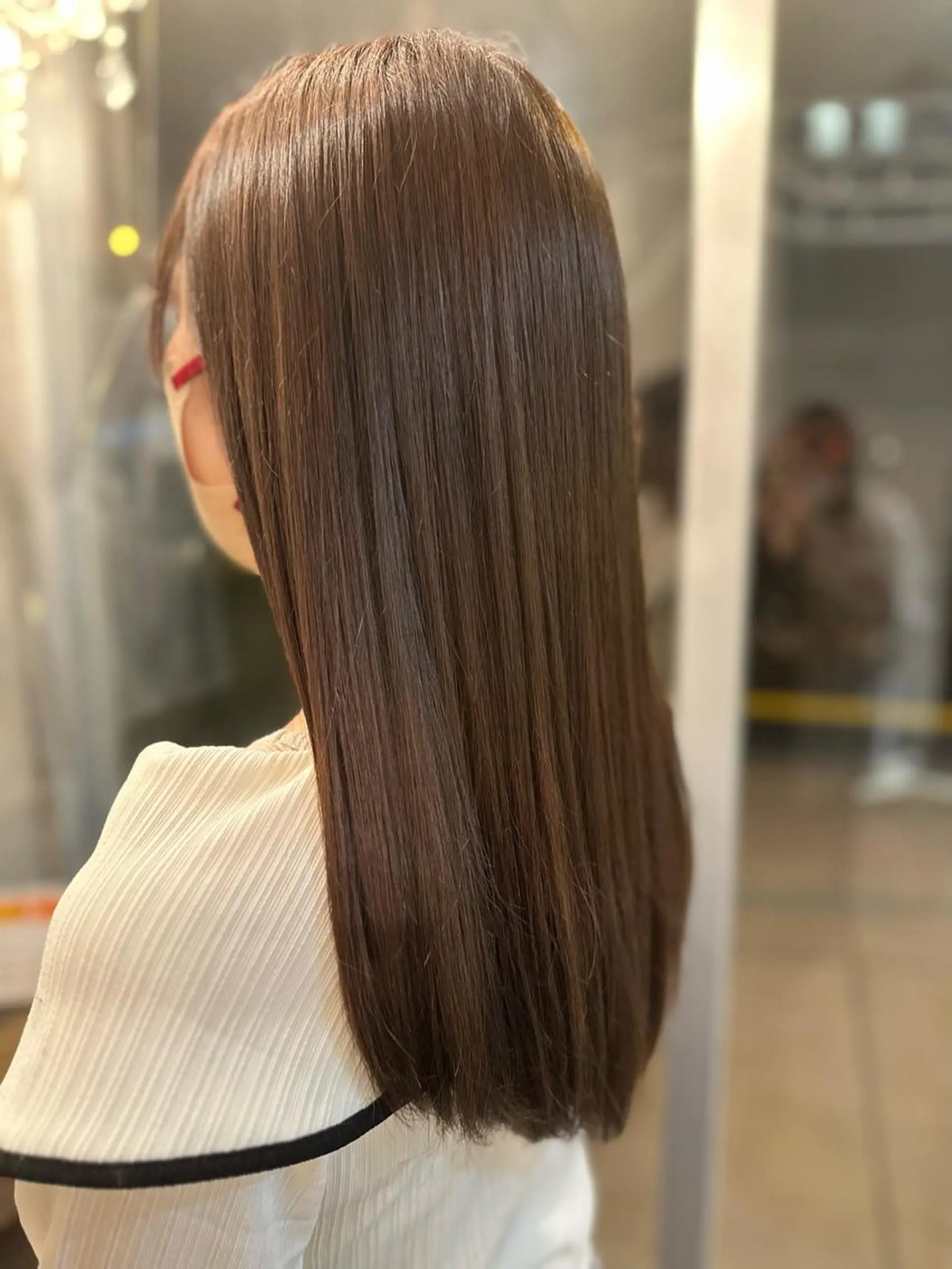 カラー 阿部 麻衣子のヘアスタイル