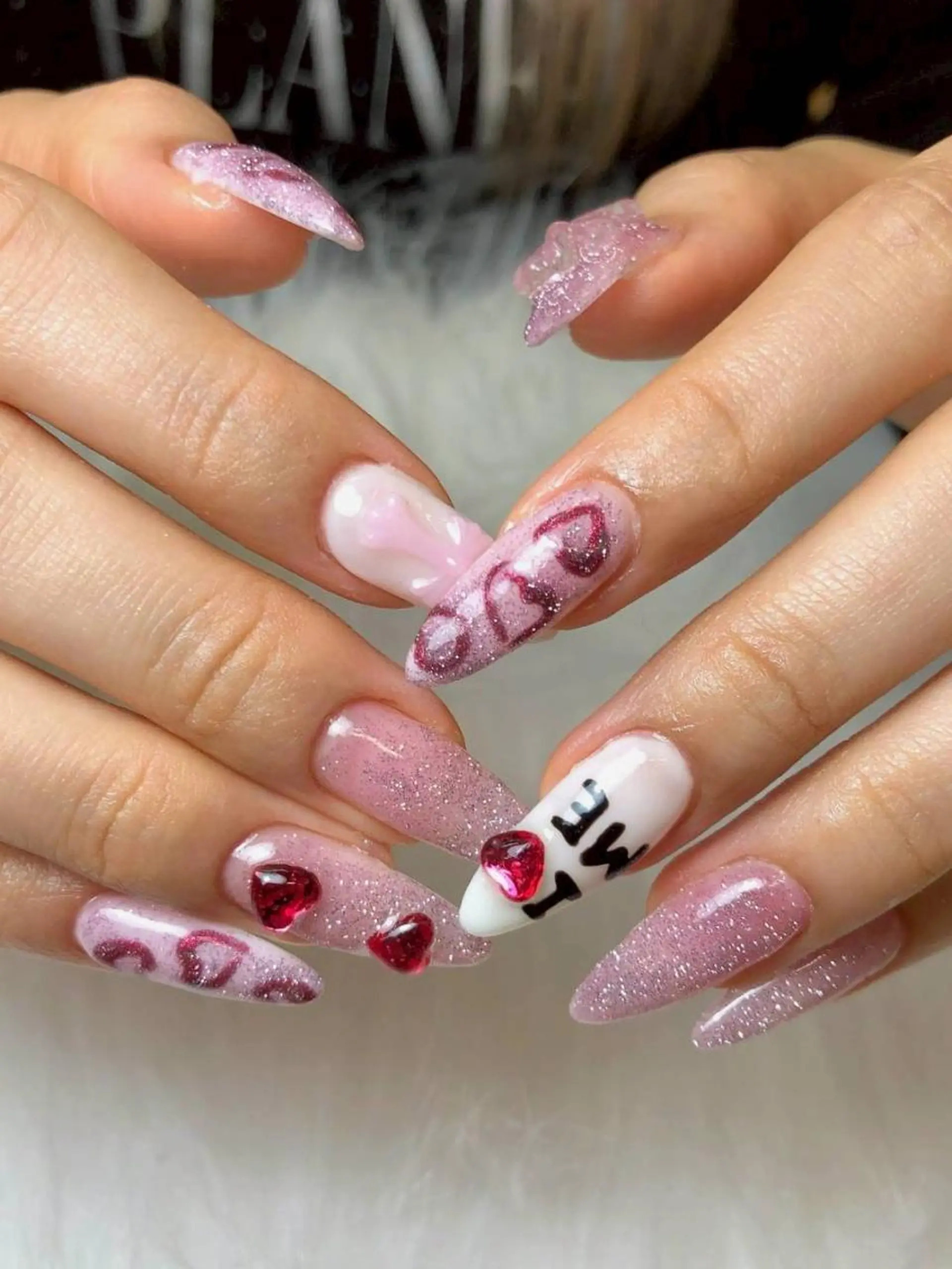 ネイル ジェルネイル 韓国ネイル パラジェル ワンホンネイル MIHANAネイル ／MINH ミンのネイルデザイン