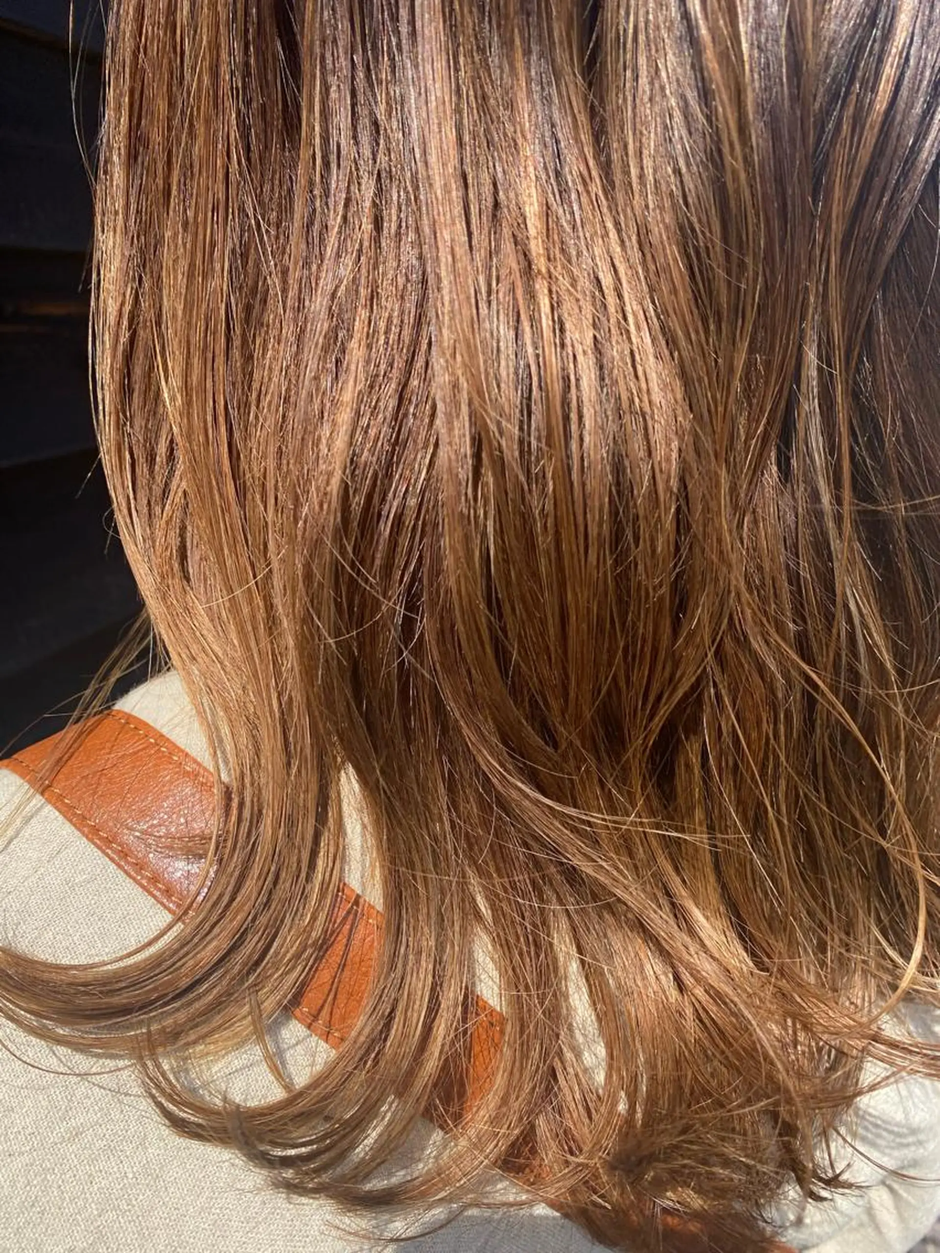 ロング カラー カット ヘアカラー トリートメント WADA SAKIのヘアスタイル