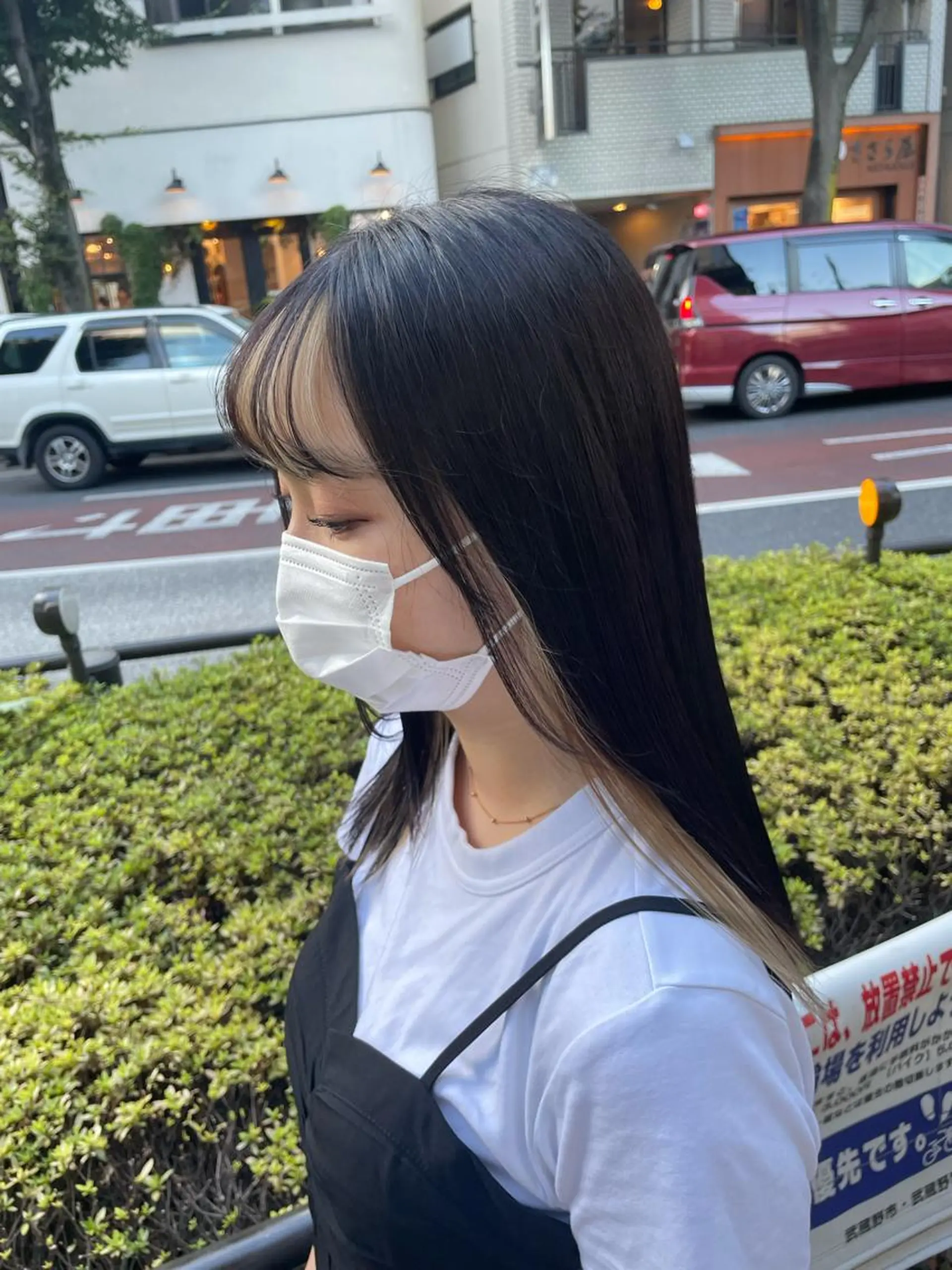 ミディアム 韓国ハイトーン🦋 hikariのヘアスタイル