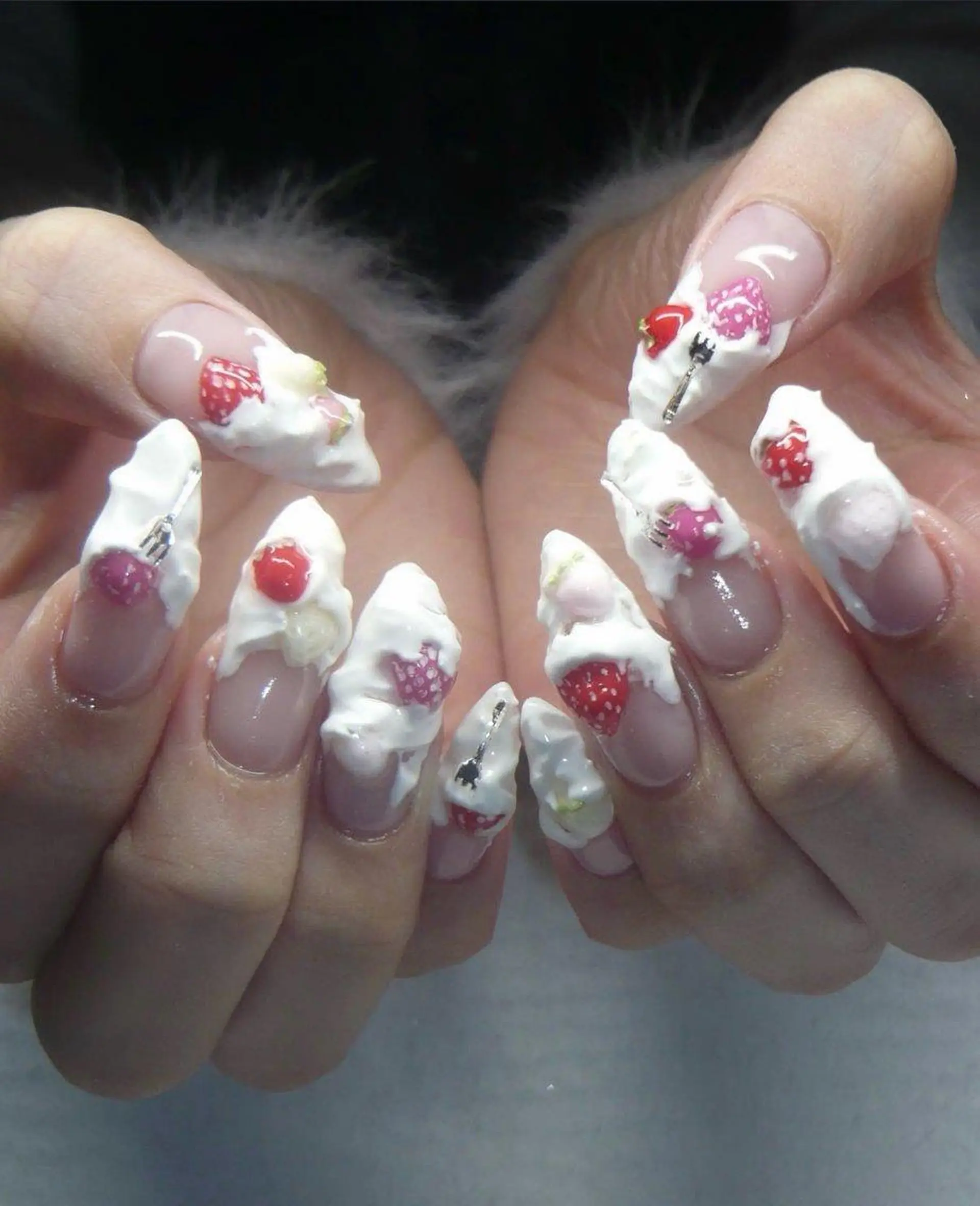 ネイル チークネイル 長さ出し フレンチネイル ジェルネイル マグネットネイル ハンドネイル ハンドケア The  Nail 新大久保店のその他イメージ