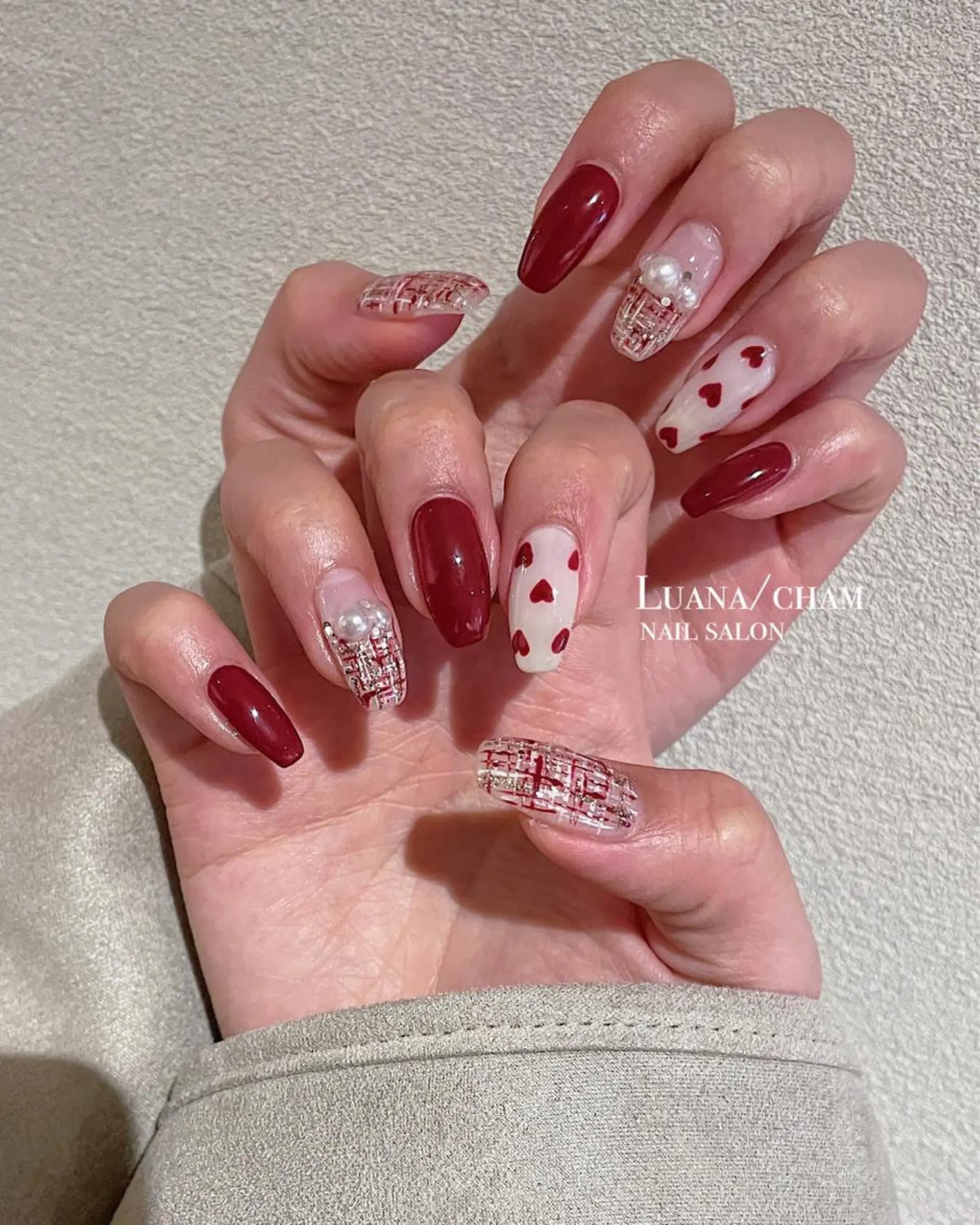 ロング ネイル アートネイル nail salon neigeのネイルデザイン
