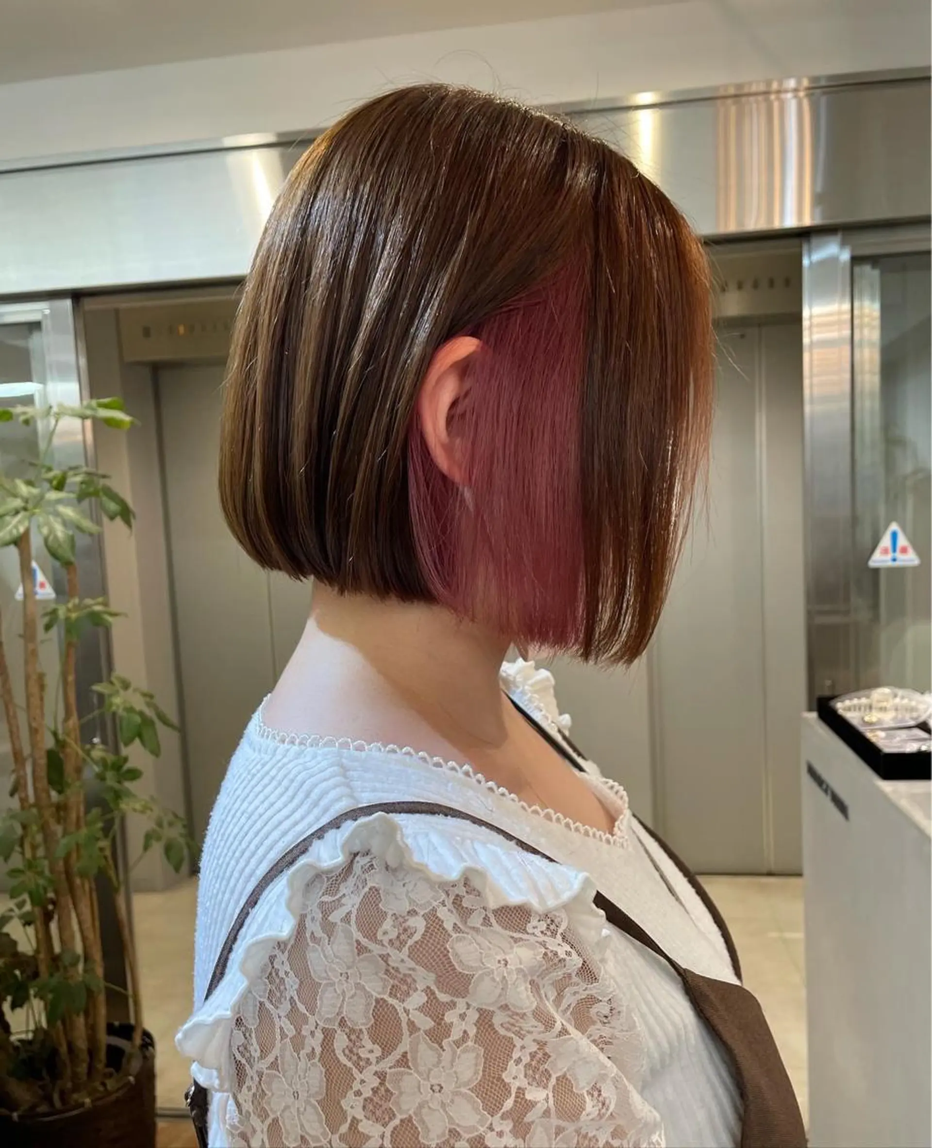 ショート 吉留愛加/ 似合わせ/心斎橋のヘアスタイル