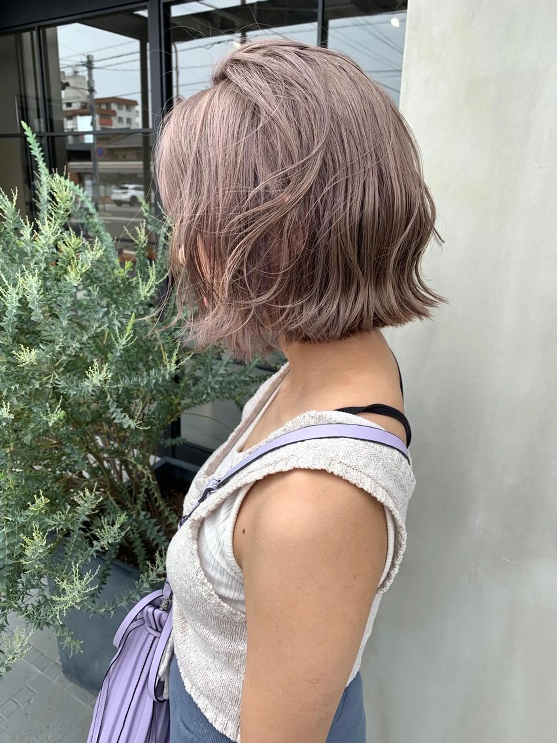 ショート カラー yuga/ パーマのヘアスタイル