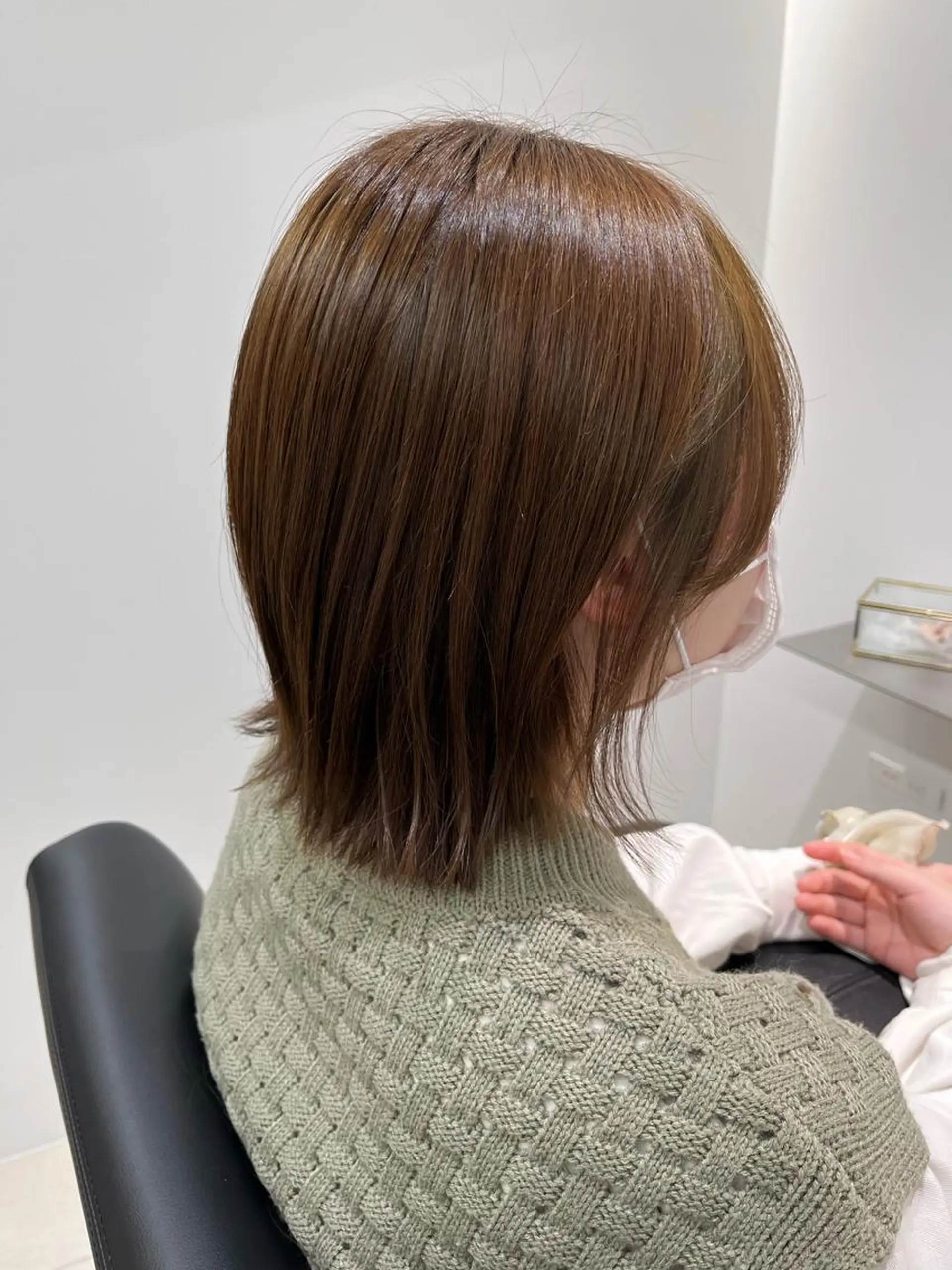 ミディアム 本井 宏明のヘアスタイル