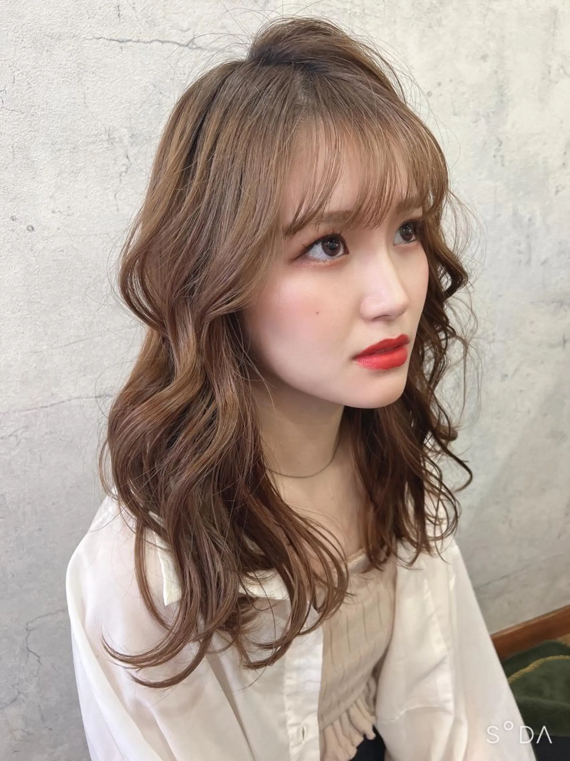 セミロング ヘアアレンジ 🌻井上 マリー🌻のヘアスタイル