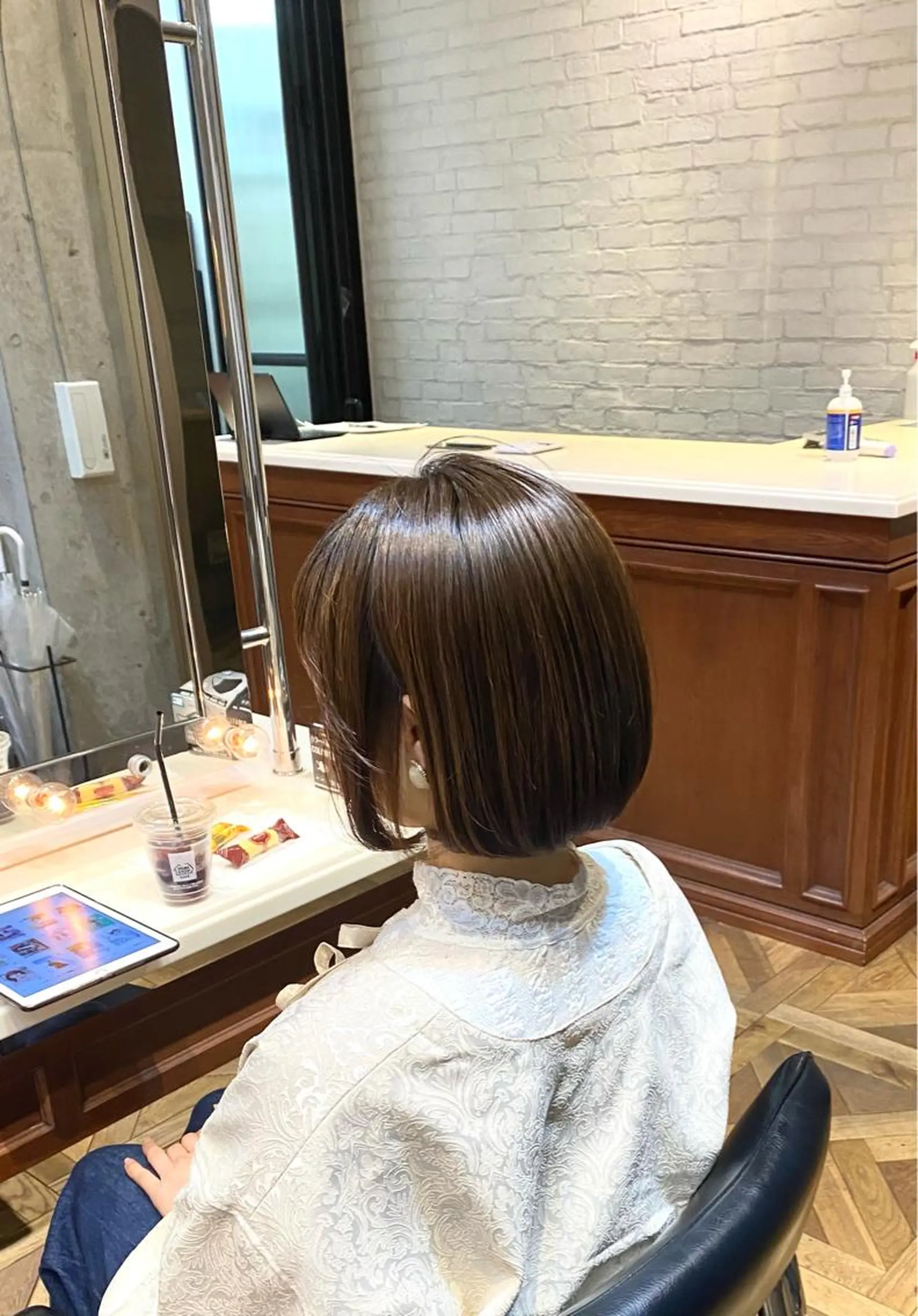 ショート ボブ ハイライト LOTUS表参道所属・【代表】 🌟MASA🌟美髪のヘアスタイル