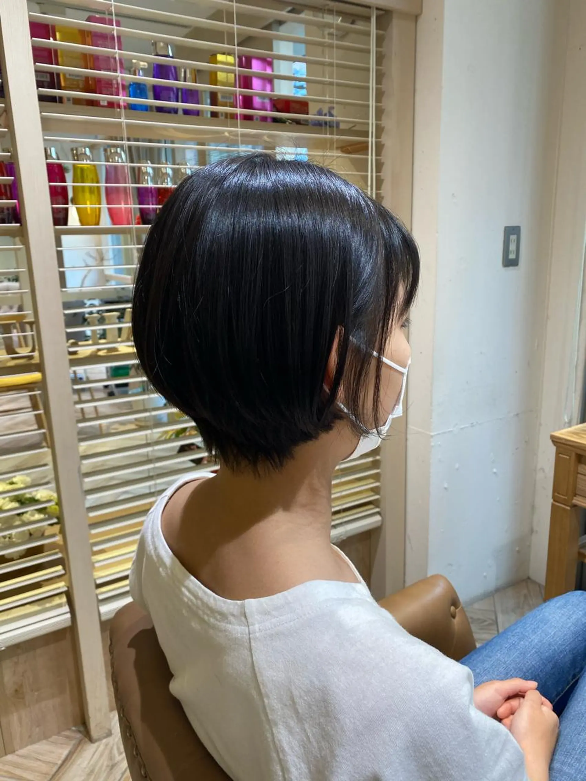 ショート BiBi 藤野あゆみのヘアスタイル