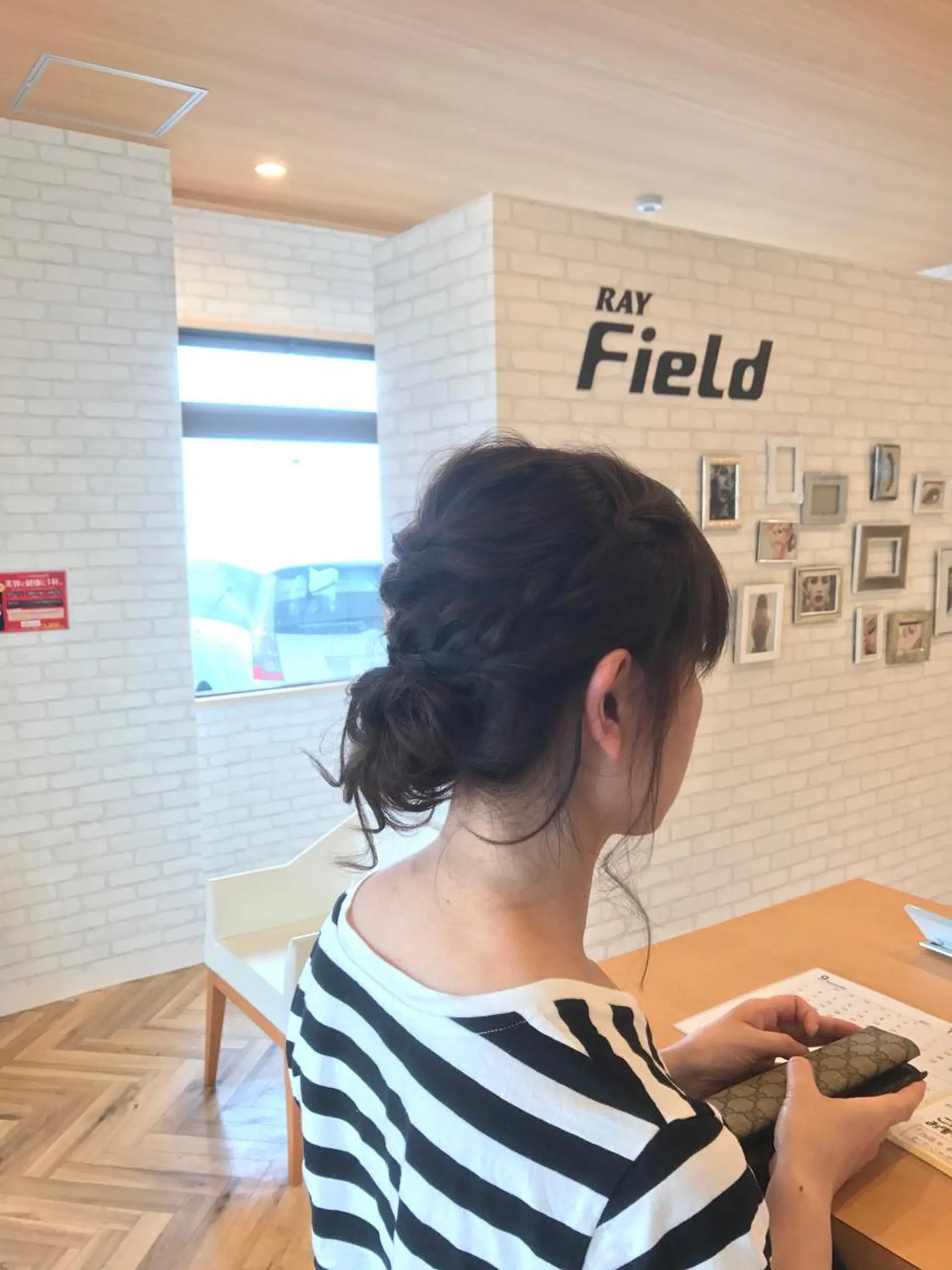 セミロング ヘアアレンジ ému エミュ　hair &spa所属・近藤 みゅうまのヘアスタイル