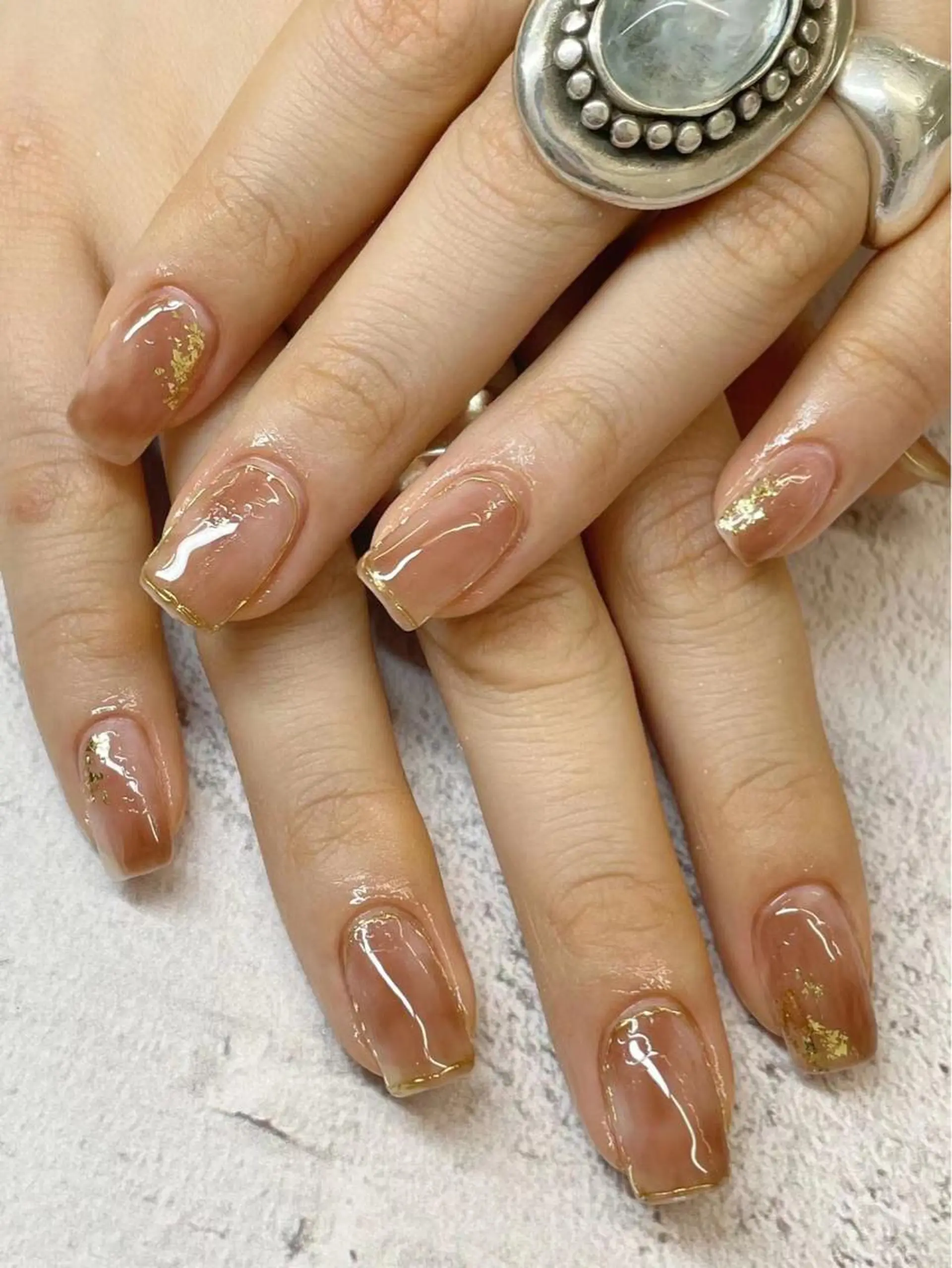 ネイル ハンドネイル RI SA☀️ リサのネイルデザイン